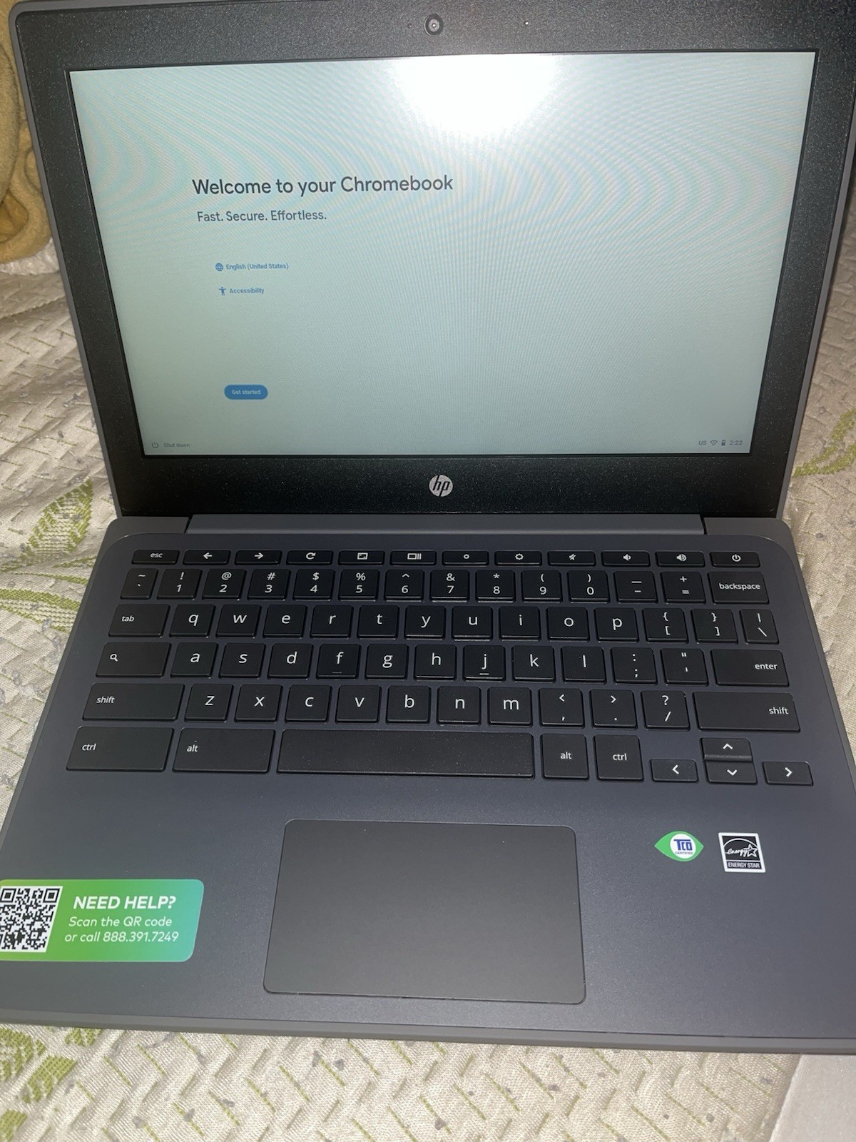 HP Chromebook 11A G8 EE Factory Reset For New User
