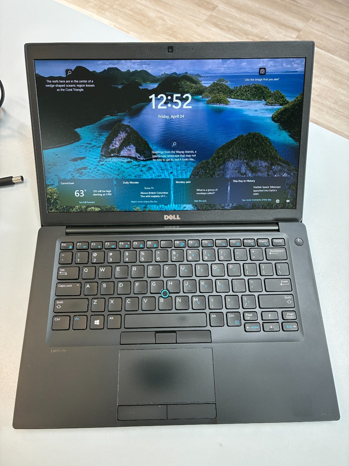 Dell Latitude 7480: Screen 14″ / i7-7600U / RAM 16Gb / SSD 500Gb / Win 11