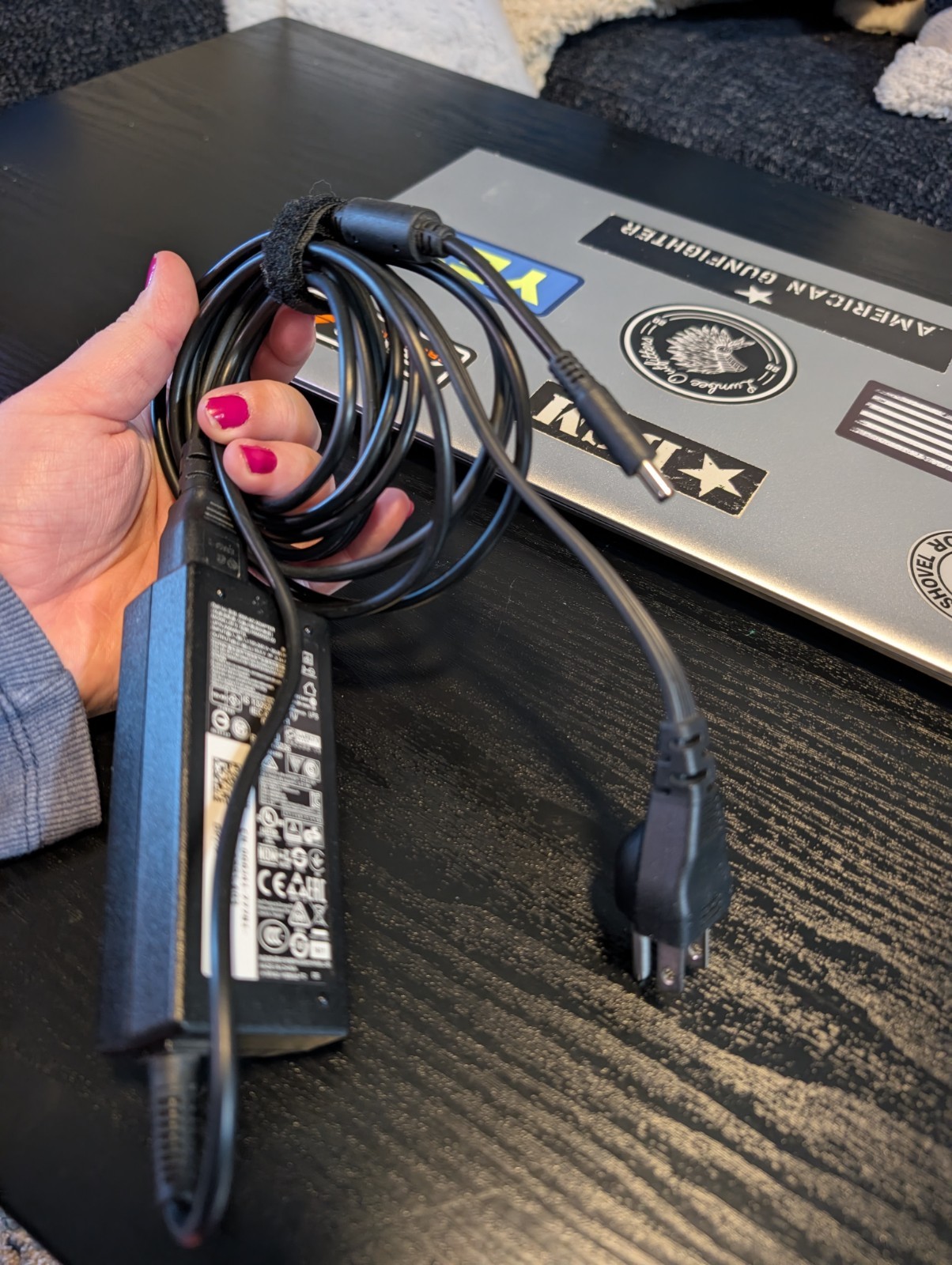 Dell Inspiron 15 5510 includes charger, external dvd drive, and wireless mouse