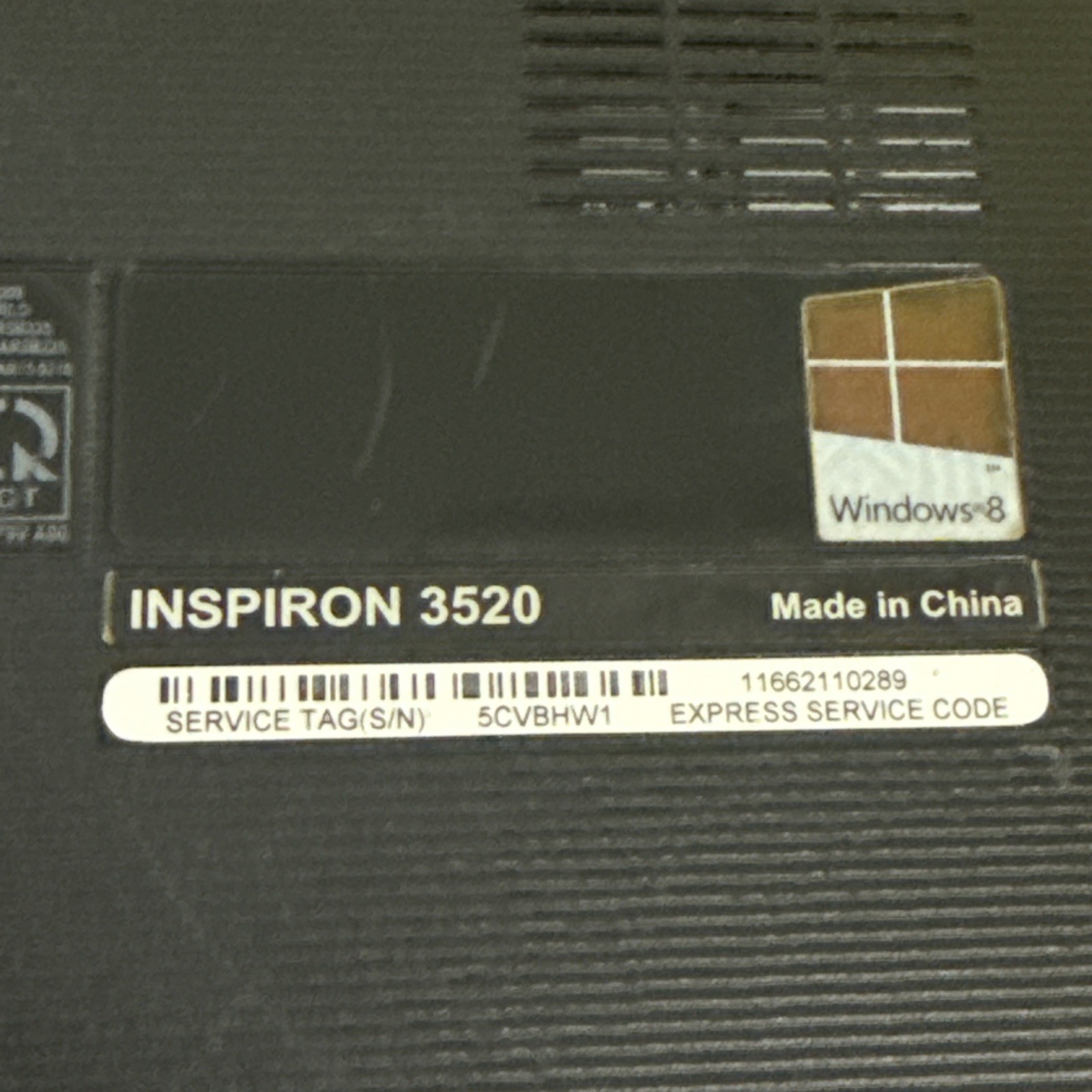 Dell Inspiron 15 3520 15.6” Intel Core i3 Broken Screen Untested