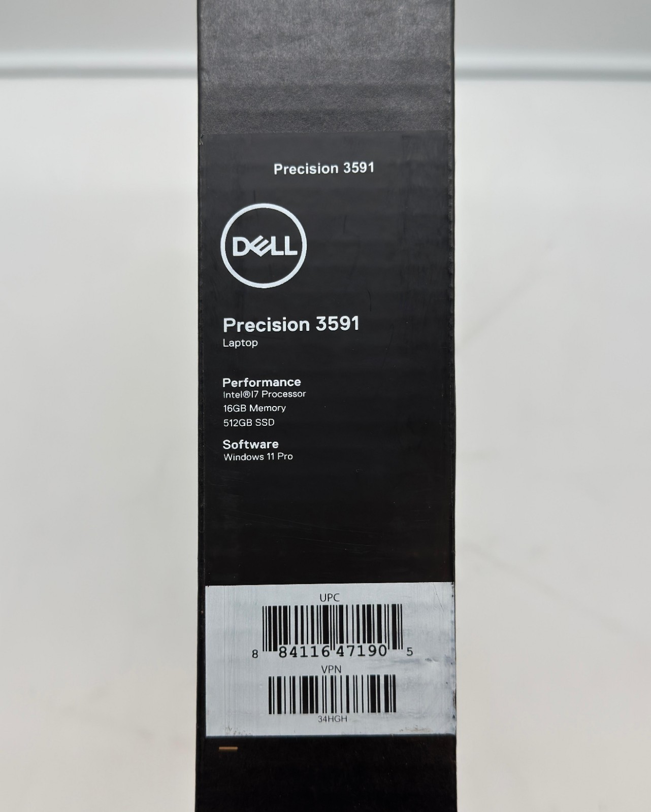 Dell Precision 3591 15.6″ Ultra 7 16GB 512GB SSD RTX 500 WiFi 6E W11P – 34HGH