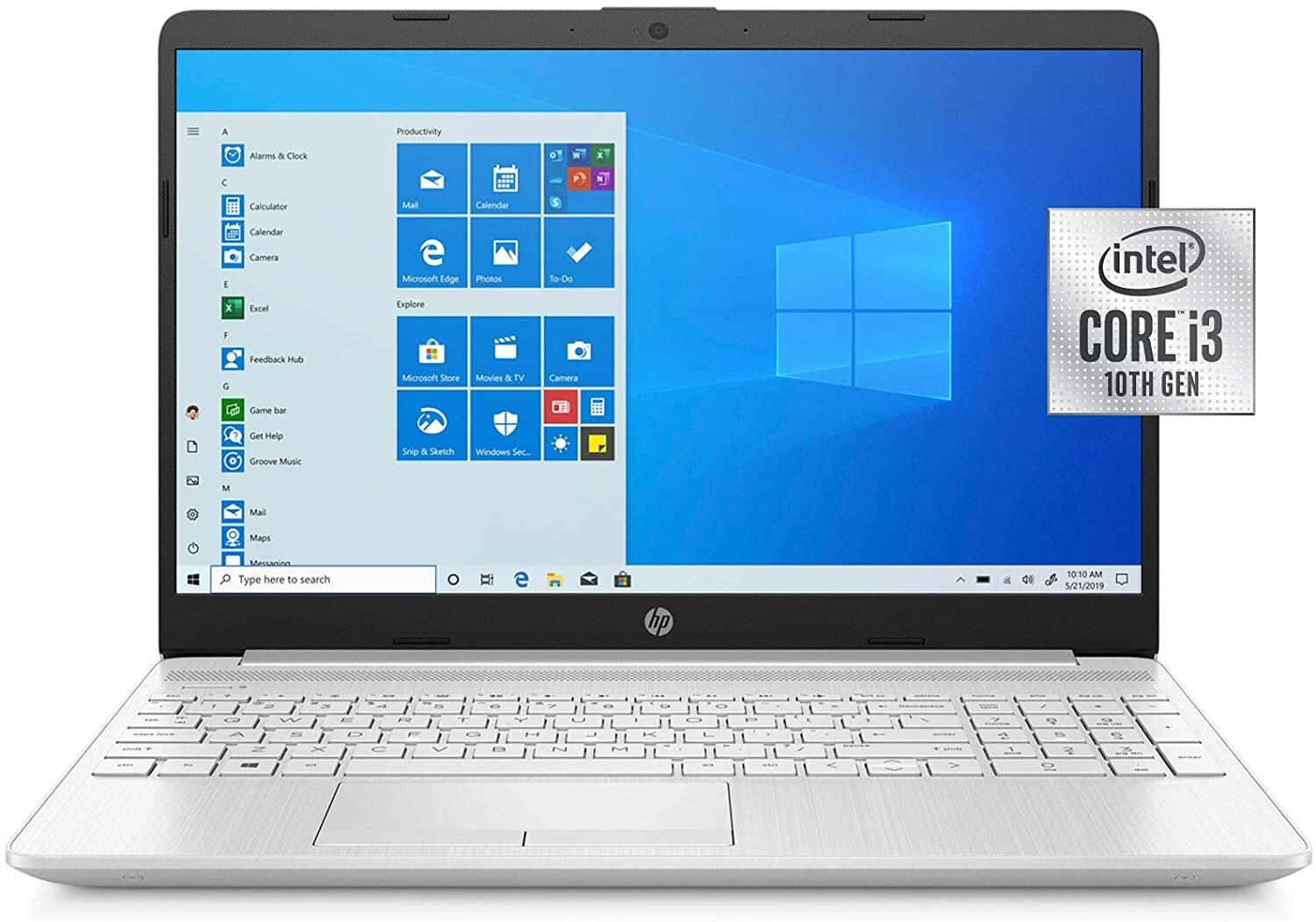 HP 15-dw1024wm 15.6″ (1TB SSD, Intel Core i3-10110U, 2.1 GHz, 20GB RAM) Laptop