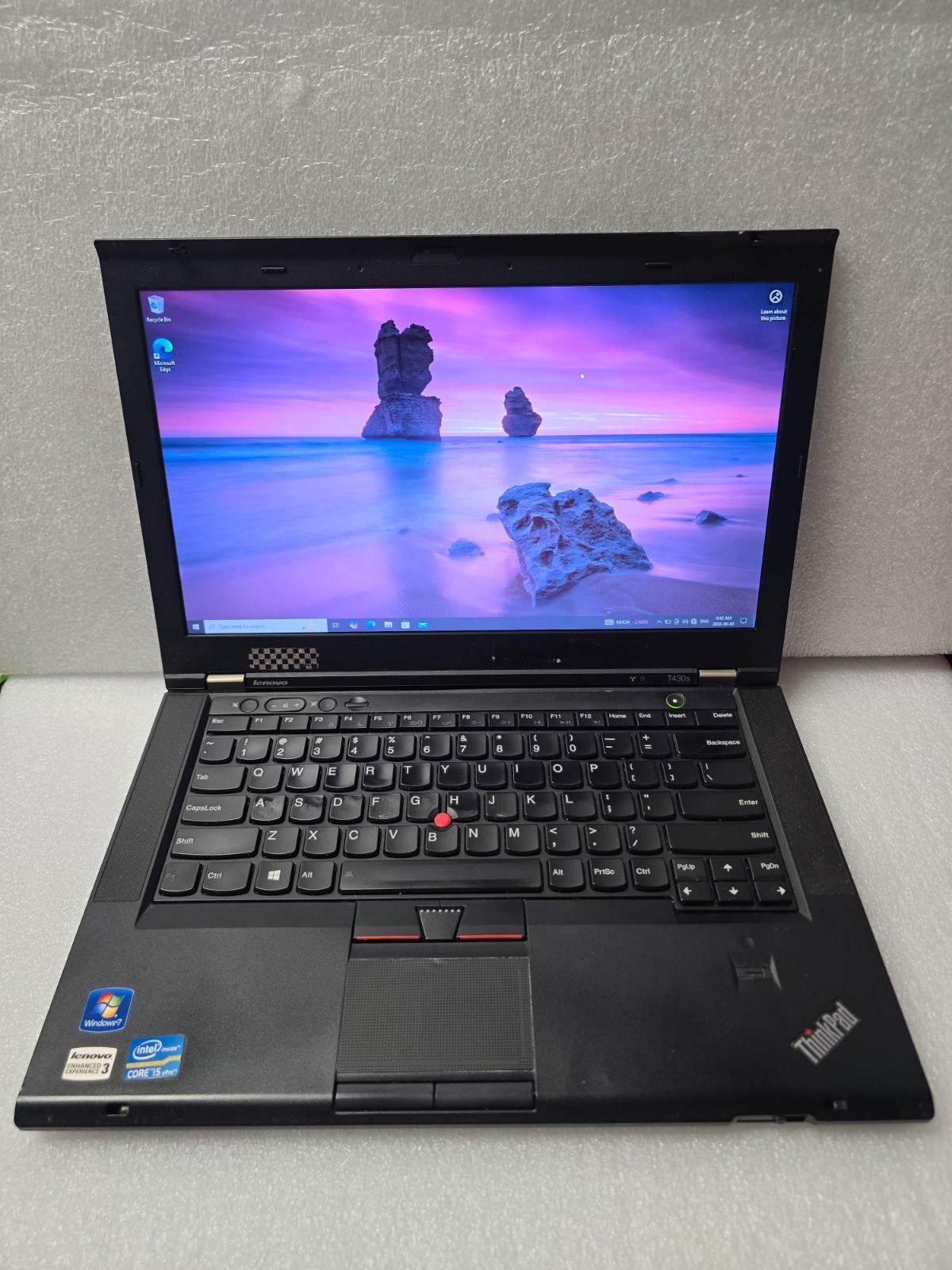 Lenovo ThinkPad T430s 14″ HD+ I5-3320M 120GB SSD 8GB W10P Webcam DVD