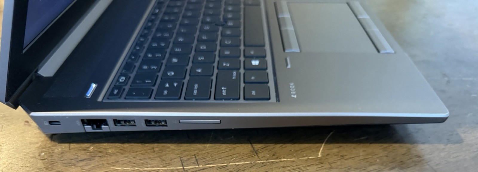 HP ZBOOK 15 G5 INTEL CORE I7-9750H 16GB RAM 256GB NVME QUADRO T2000 15IN WIN11