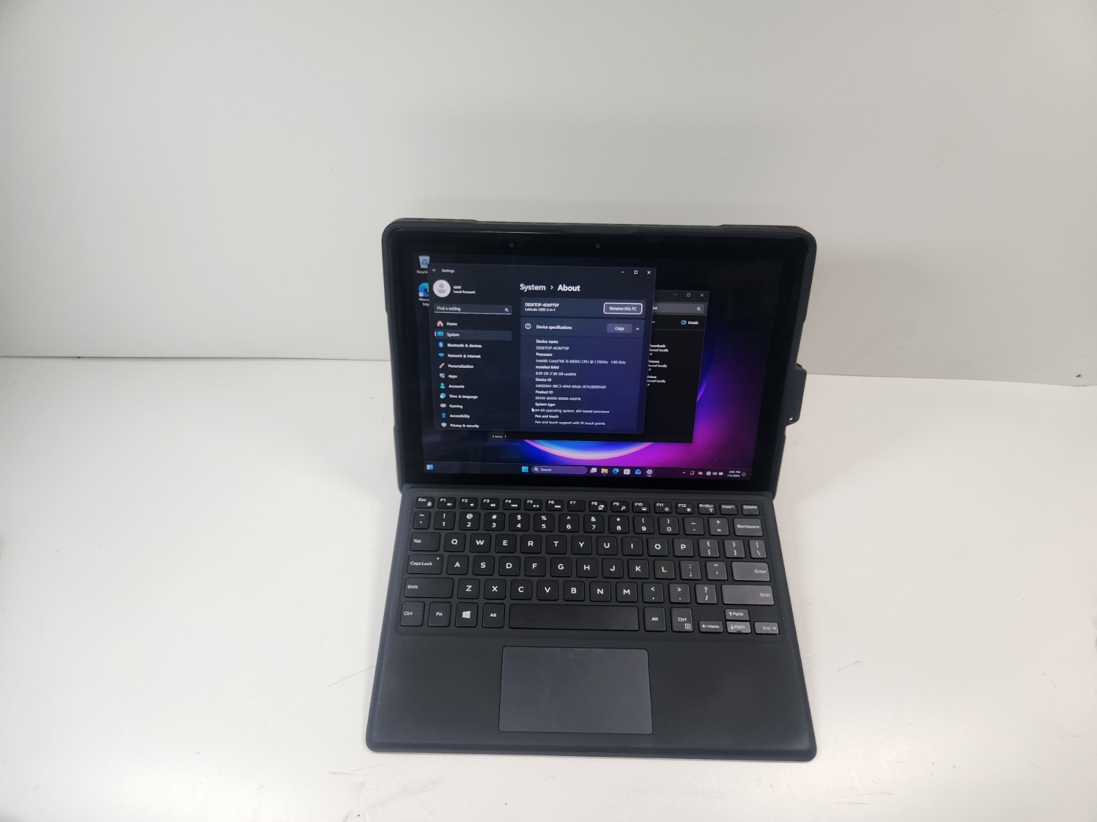 🔥Dell Latitude 5290 2-in-1 12.3″ i5-8350U 1.70GHz 8GB RAM 256GB SSD Win 11