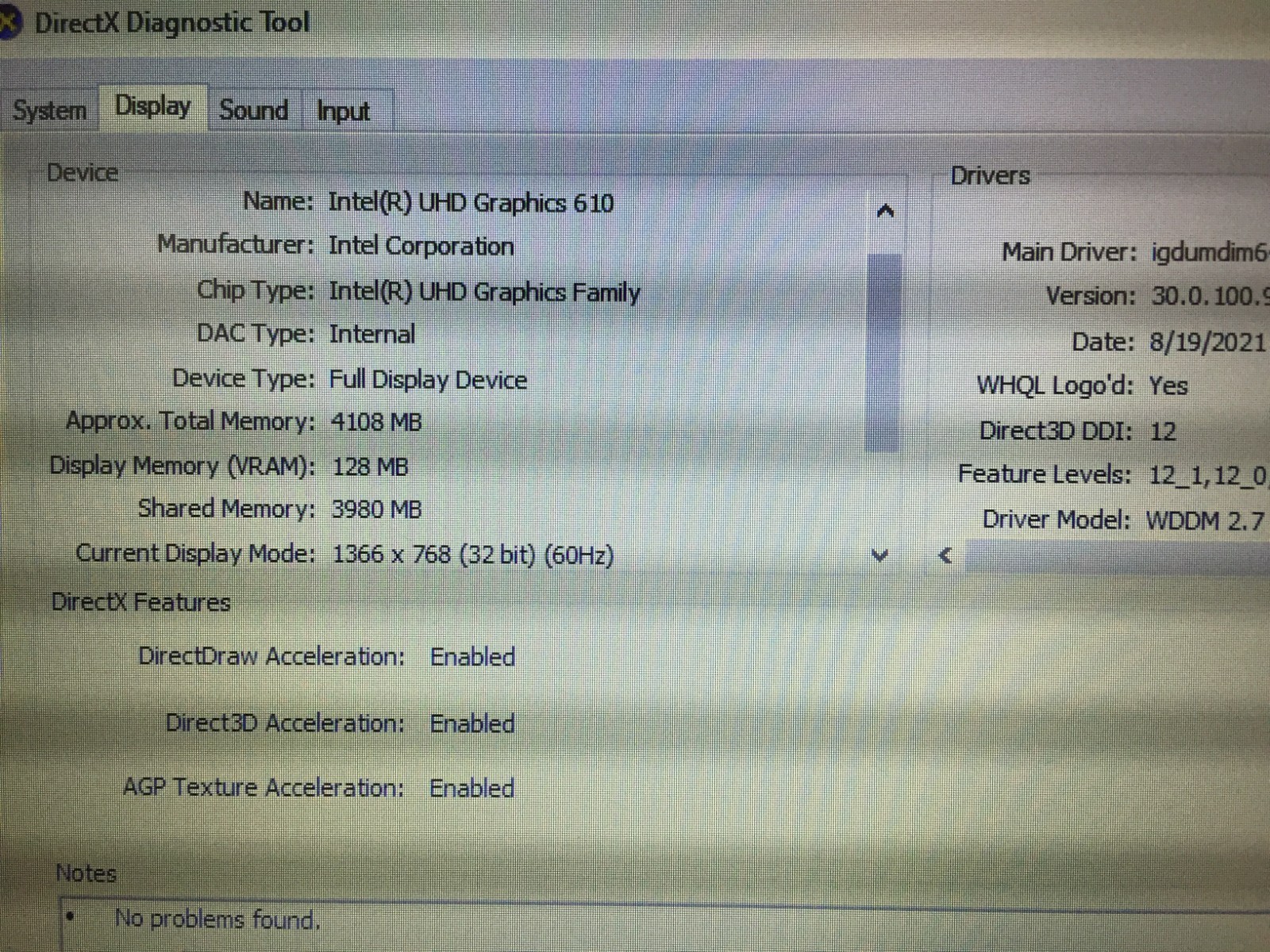 TOSHIBA DYNABOOK TECRA A50-F 15.6 HD Laptop/Intel 4205U/8GB RAM/512G SSD/WI0 Pro