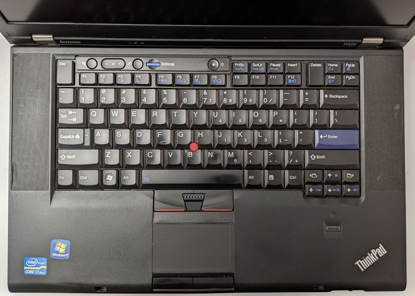 Lenovo ThinkPad W520 15.6” Laptop Intel i7-2760QM 16GB RAM 240GB SSD Win 10 Pro
