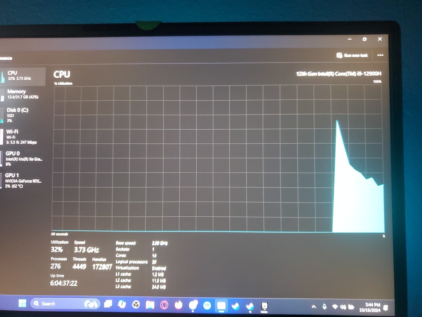 alienware X15 R2 I9-12900h 3070ti