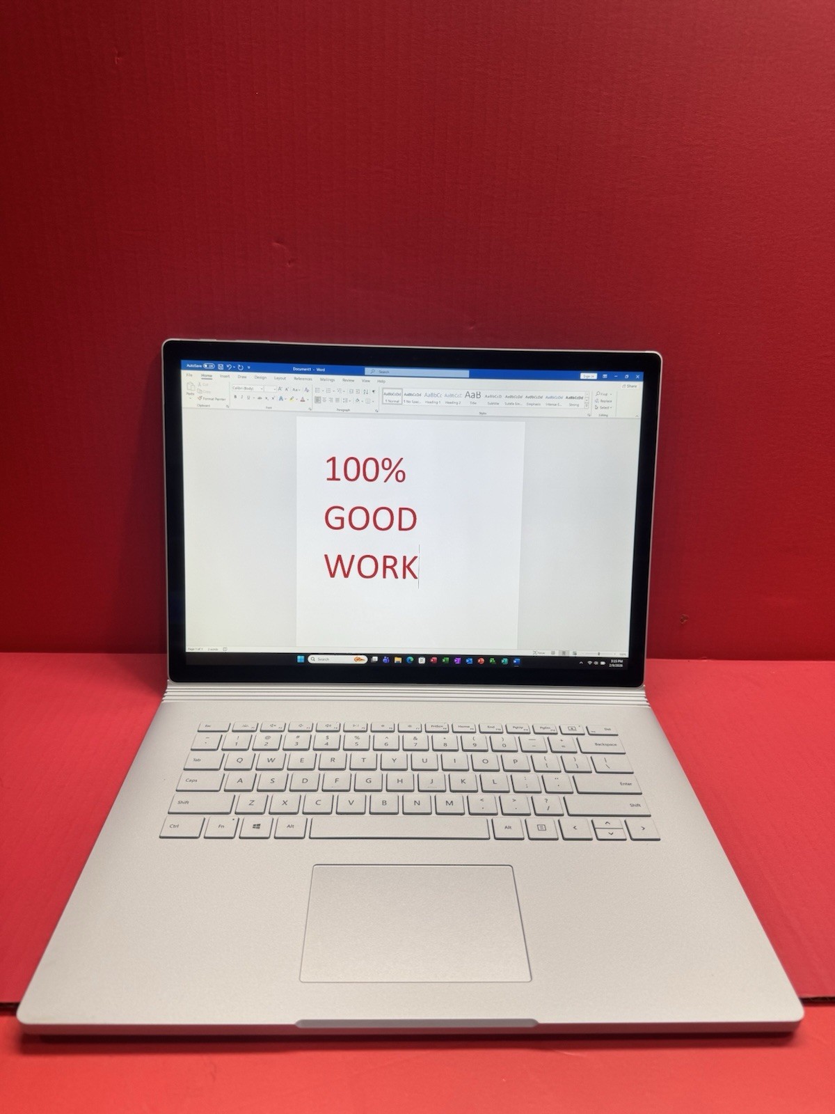 Microsoft Surface Book 3 15.5” 10th i7- 1.30GHz 16GB 256GB Windows 11pro