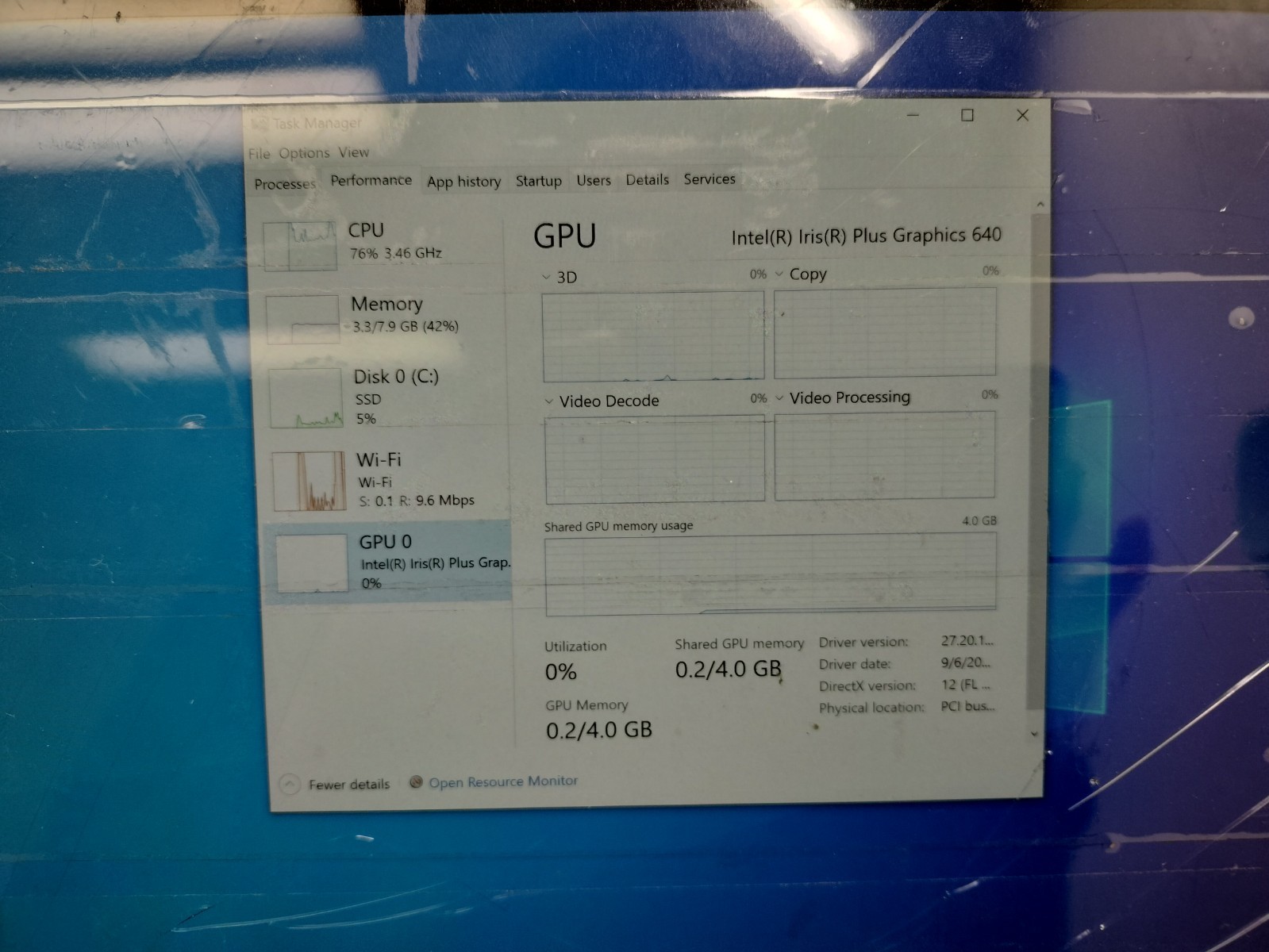 Microsoft Surface Pro 1796 12″ Touch Intel i7-7660U 2.50GHz 8GB 256B SSD