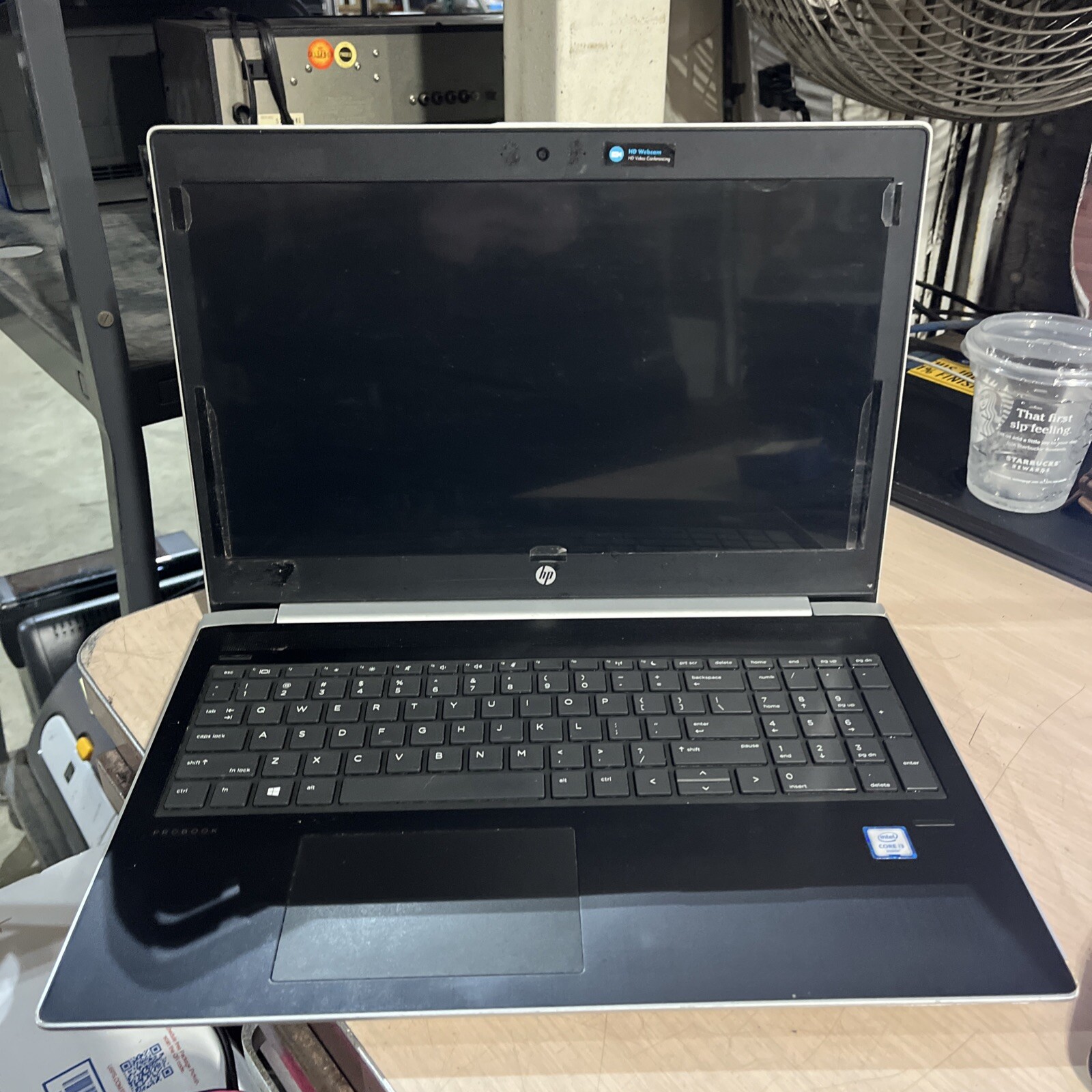 HP PROBOOK 450 G5 INTEL CORE I3-6006U 2.00GHZ 8GB RAM NO HD