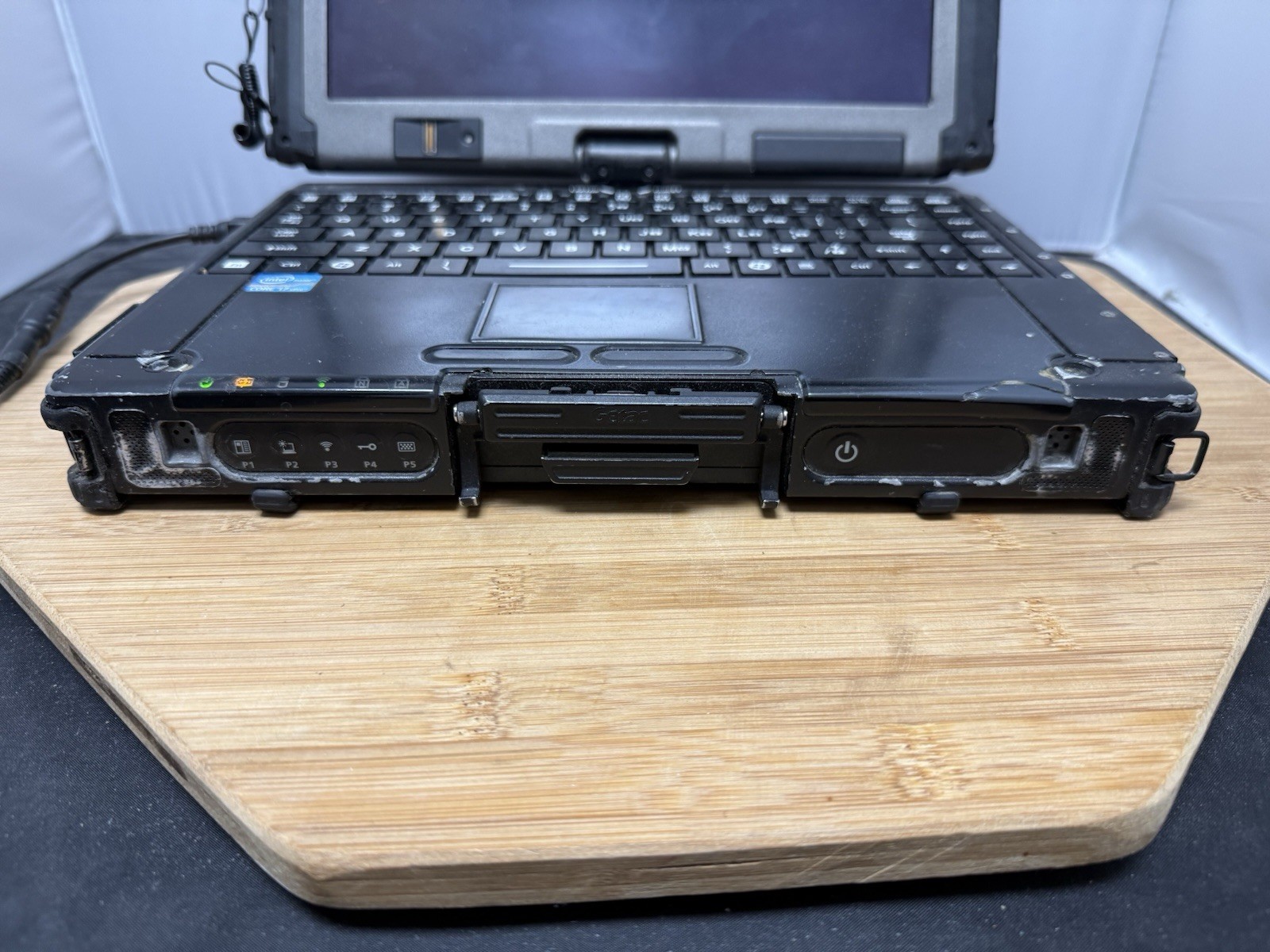 Rugged 2-in-1 Touch Getac V200-G2 Intel i7-3520M + RAM, No Storage Police Laptop