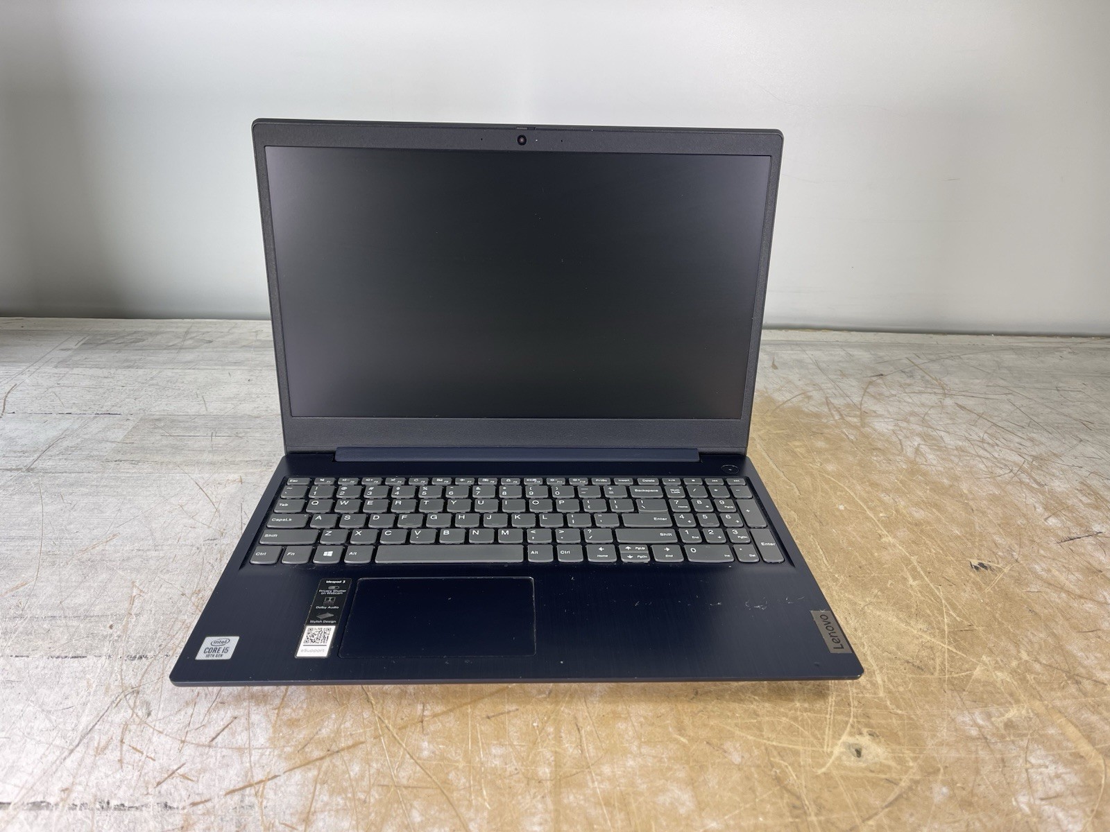 LENOVO IDEAPAD 3-15IML05 i5-10210U @ 1.60GHz, 8GB RAM, NO HDD/OS