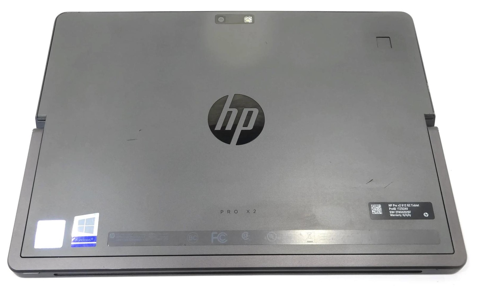 HP Pro X2 612 G2 Tablet Core i5-7Y54 1.20GHz 8GB 128GB SSD