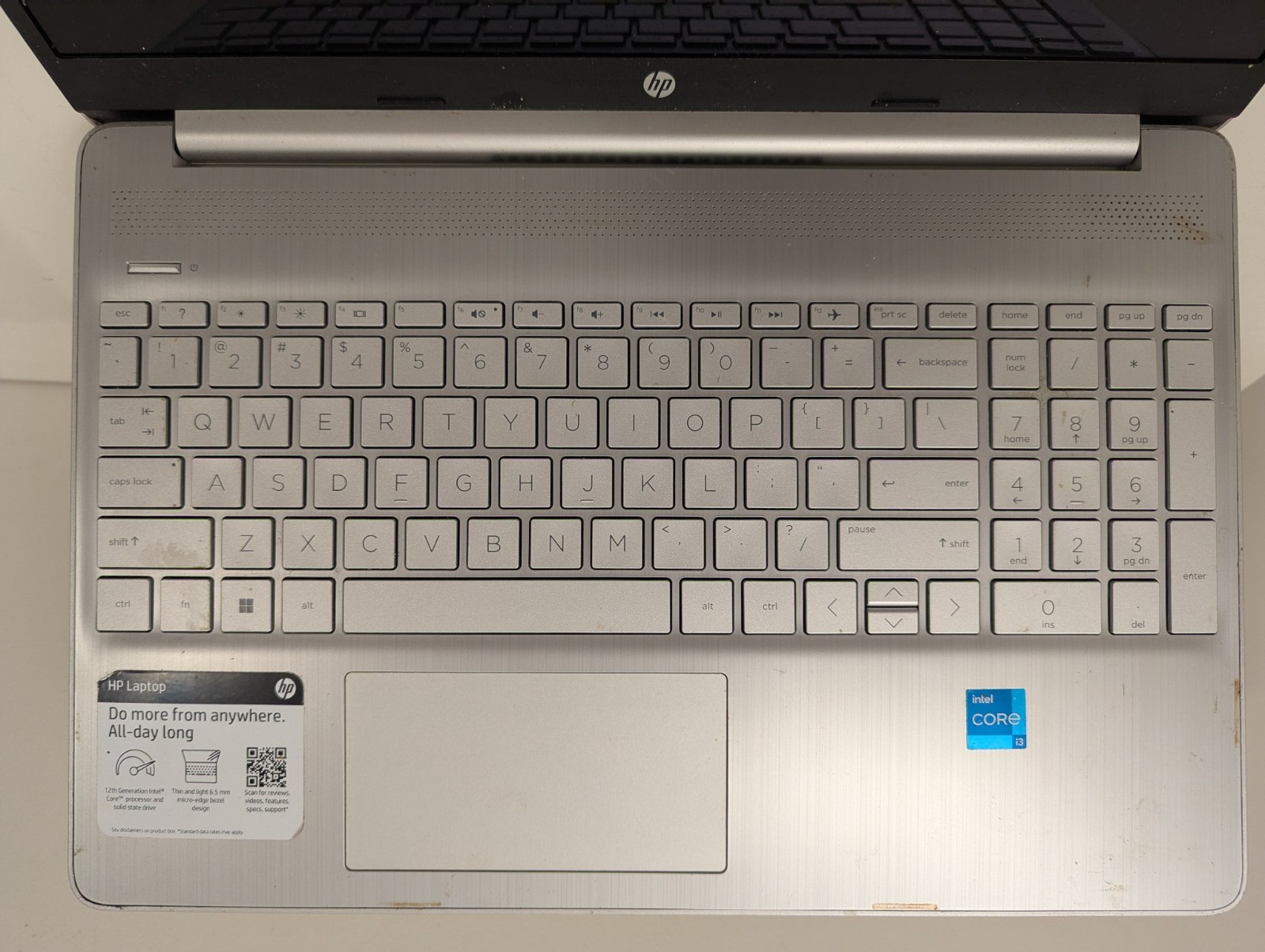 Parts / Repair ONLY HP 15-dy5033dx Laptop 15″ Core i3-1215U NO RAM / SSD / WiFi