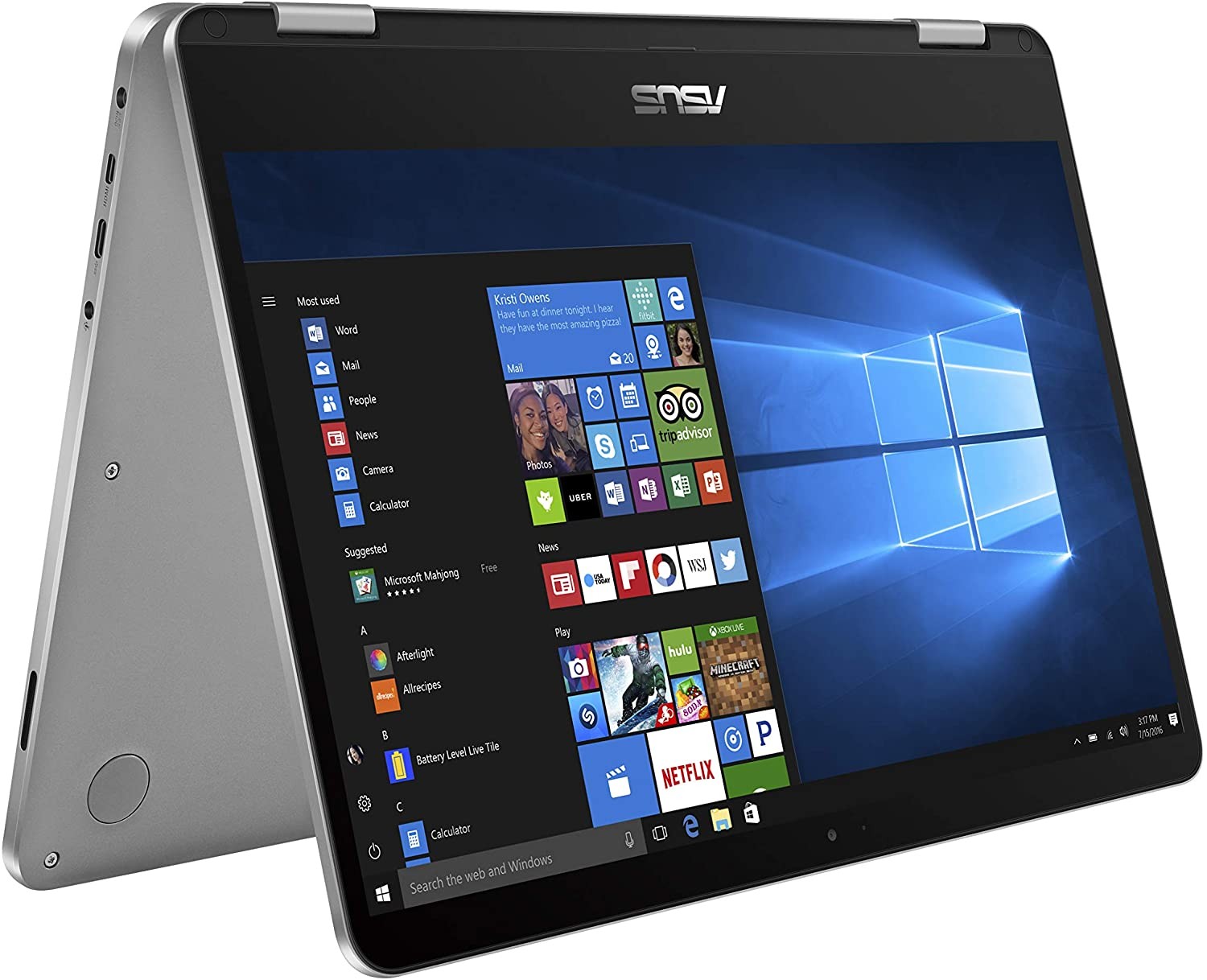 ASUS Vivobook Flip 14 14″ Touch Intel Celeron N4020 4GB 128GB eMMC W10H Laptop