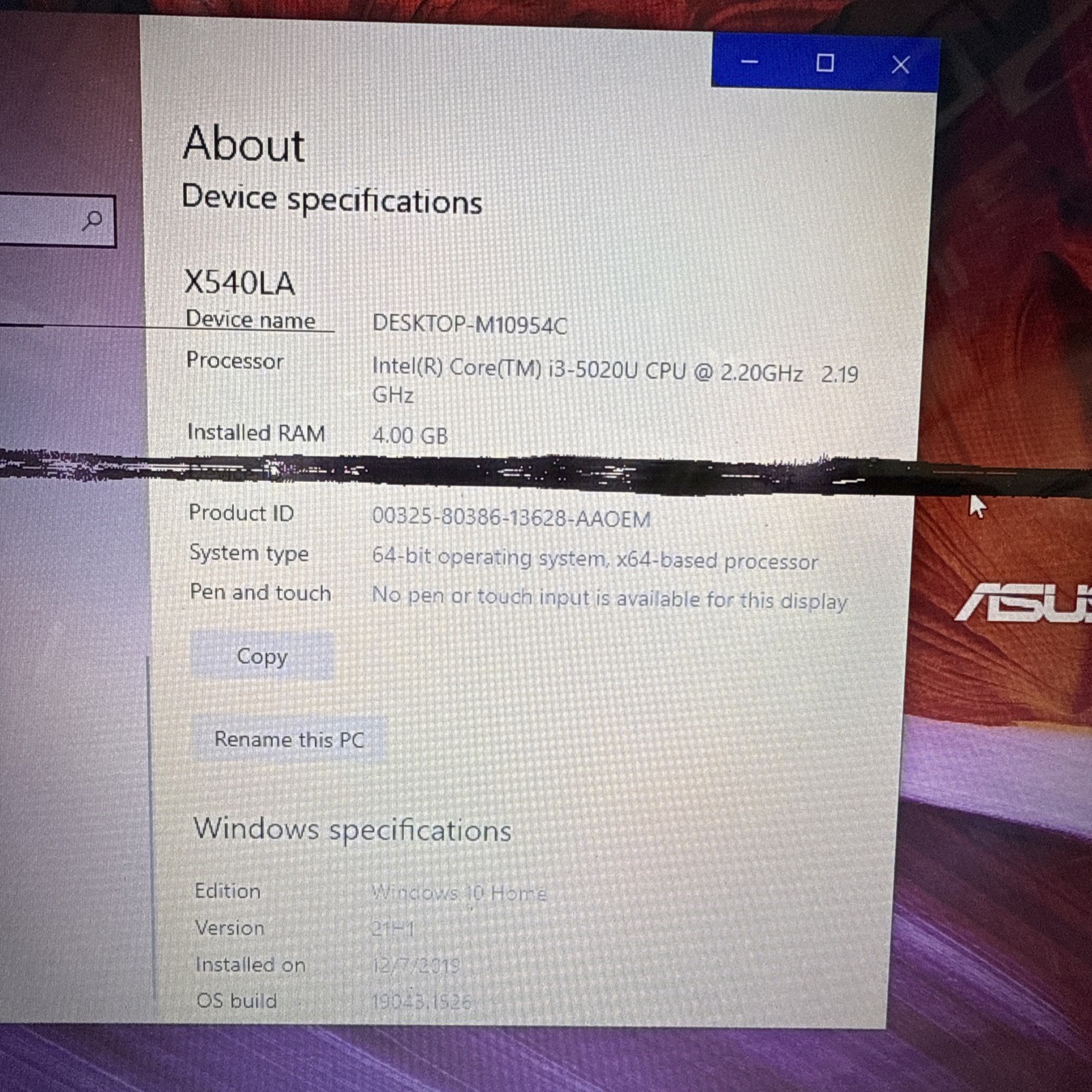 asus x540l sonicmaster Screen Issue ￼no 🔌