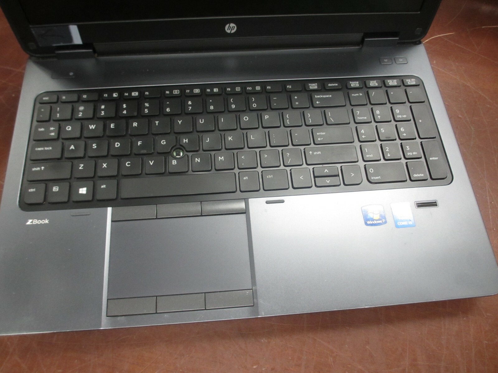 HP ZBook 15 15.6″ Intel i5-4300M 2.6GHz 16GB Web-Cam Laptop NO HDD/CADDY/OS/AC@@