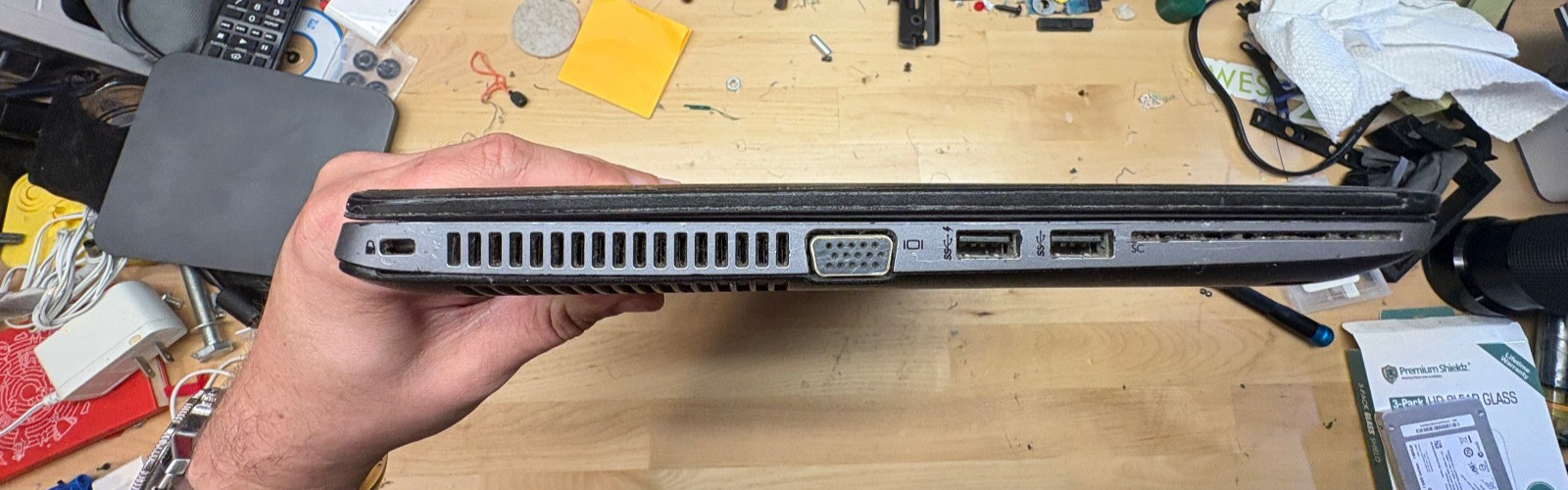 FOR PARTS – HP EliteBook 840 G1 14″ (256G, Intel Core i7 4th Gen., 2.10GHz, 8GB)