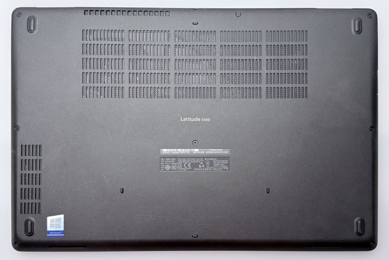 Dell Latitude 5580 15.6″ HD i5 7440HQ 2.80 GHz 12Gb Ram 500 GB HDD Win11 Pro