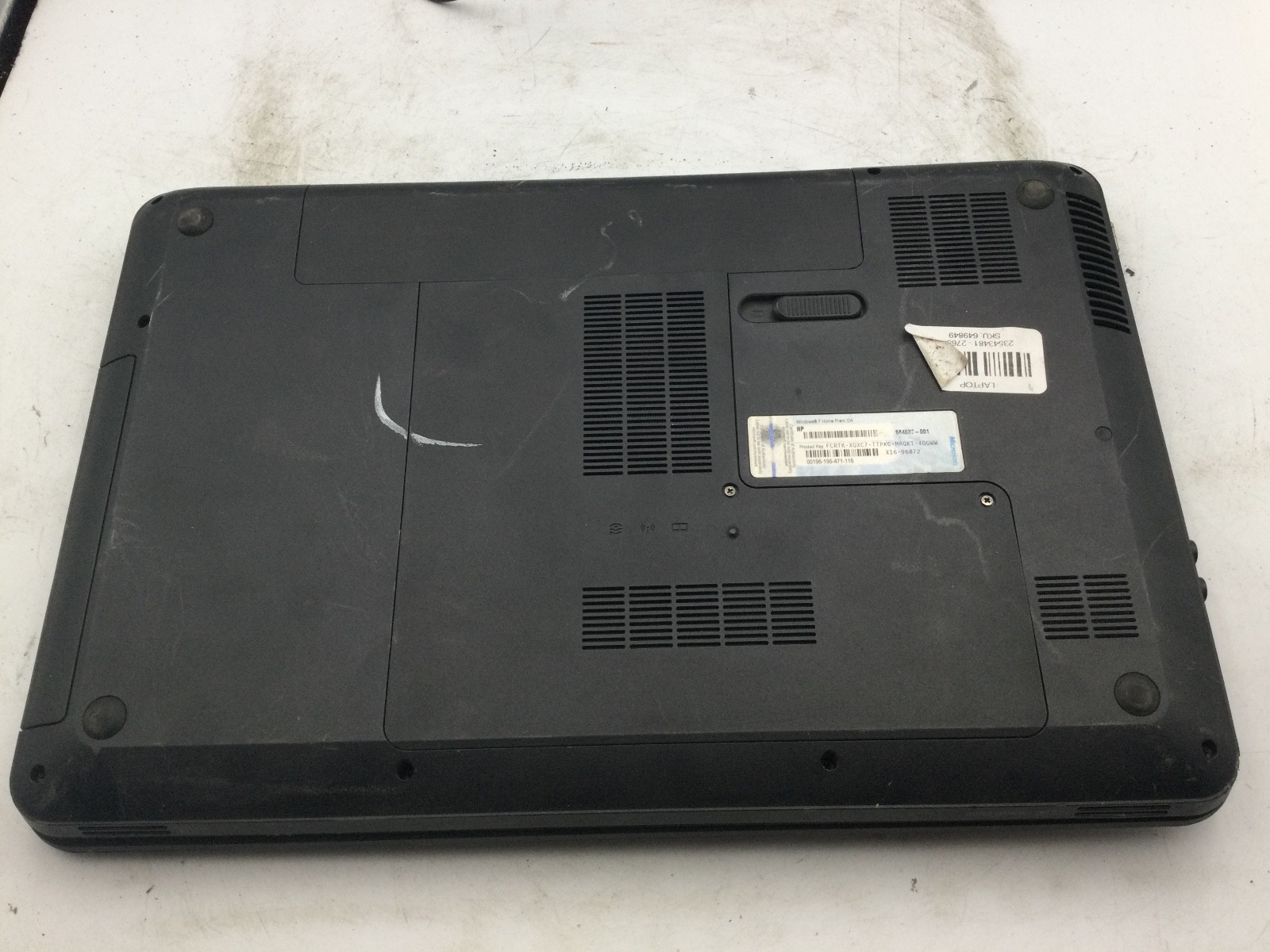 HP PAVILION G6 – BOOTS TO BIOS – INTEL I5 2430M – NO RAM – READ DESCRIPTION – BB