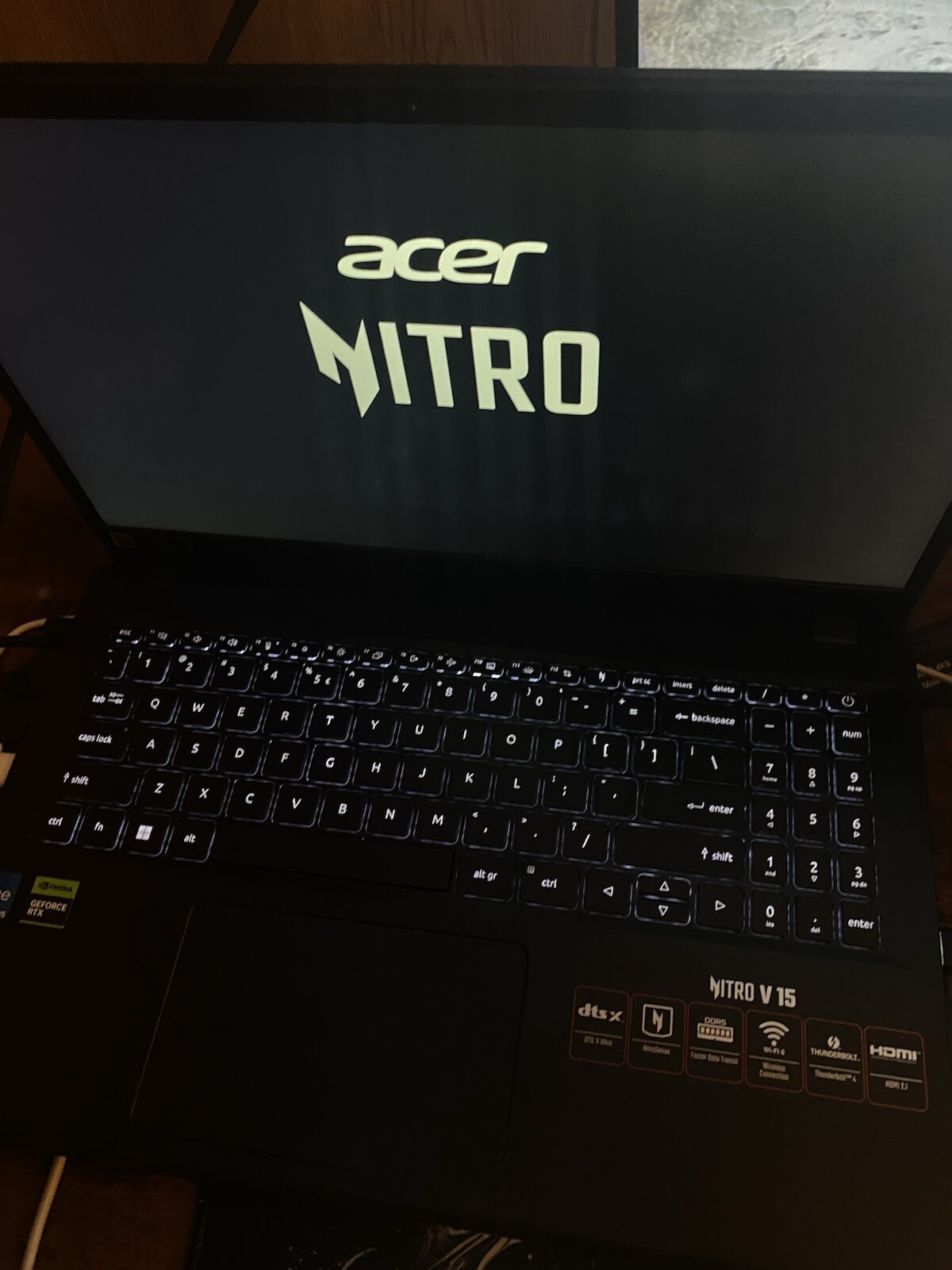 Acer Nitro V, 144Hz, Geforce RTX 4050, Intel i5 13420H, 8gb DDR5 Ram, 512 GB SSD