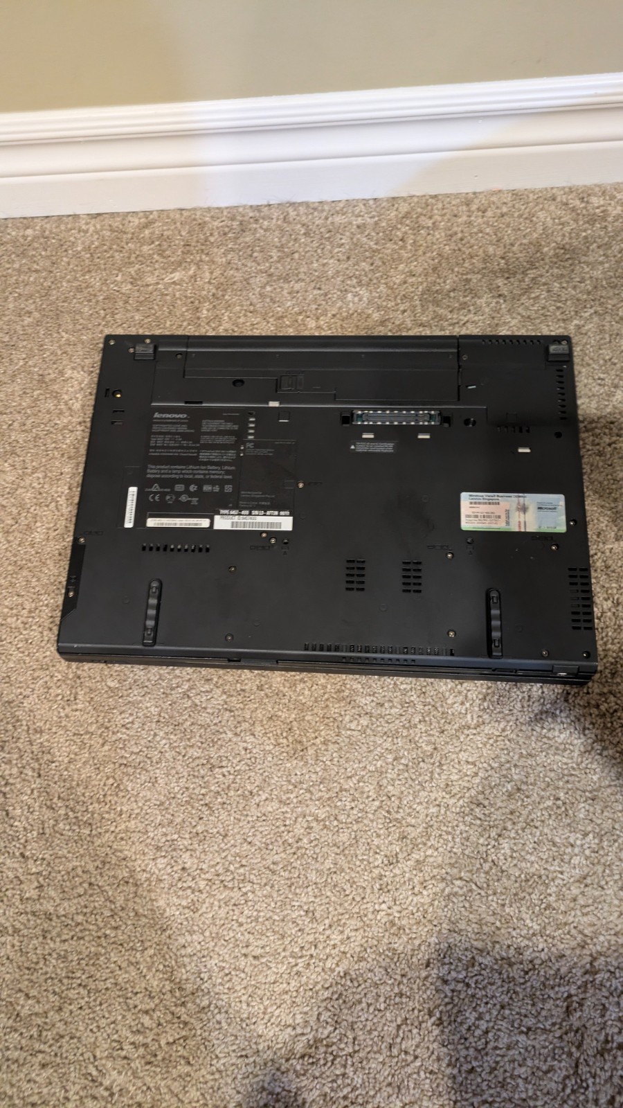 Thinkpad T61 T7500 nvs140m 4gb ram 1680x1050p screen 15inches