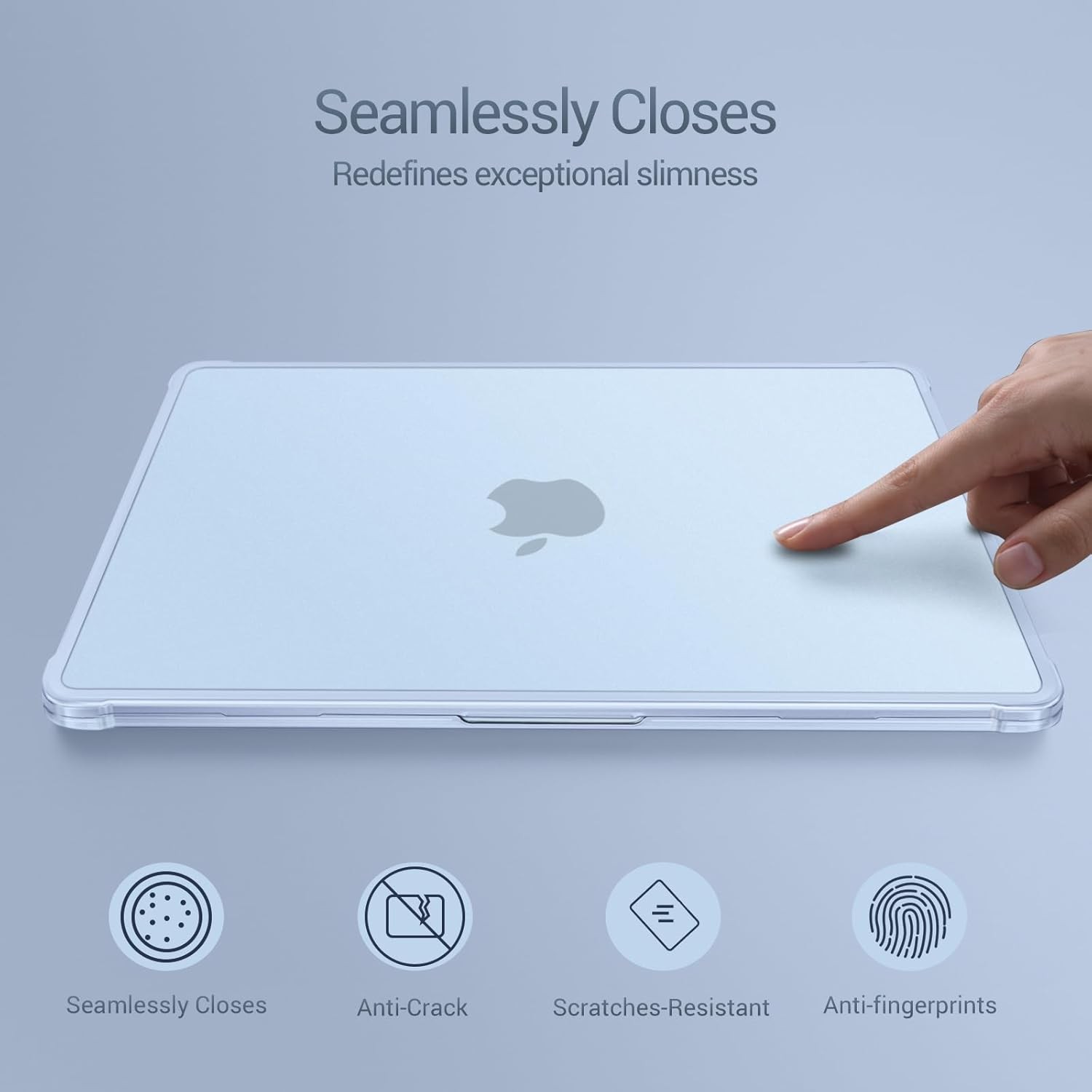 Compatible with MacBook Air 13 inch Case M5 M4 M3 M2 2026-2022 A3449 A3240 A3113