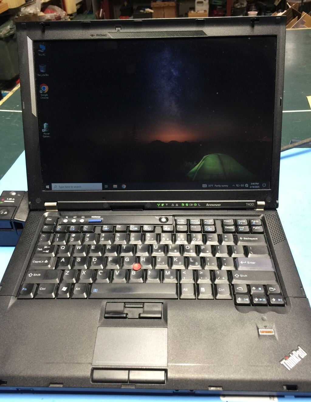 Lenovo ThinkPad T400 P8400 6GB RAM 300GB Win10Pro w DOCKING STATION *SUPER* v