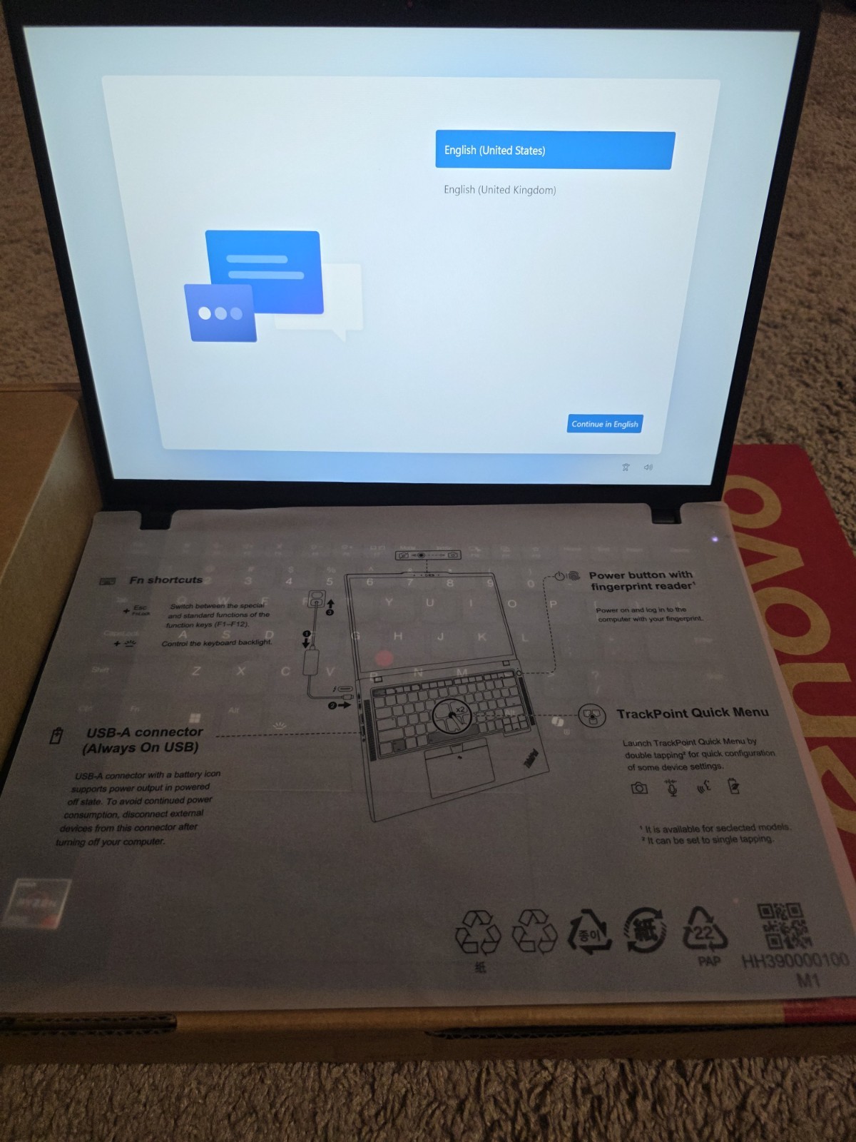 Lenovo ThinkPad T14 Gen 5 (21mds5xe00) Ryzen 7 Pro 8840U w/ Radeon 780M 16GB RAM