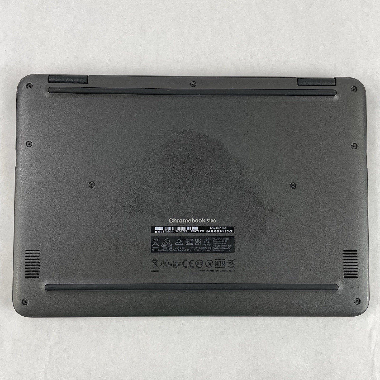 Dell ChromeBook 3100 11.6″ Celeron N4020 1.10 GHz 4 GB RAM 16 GB SSD Chrome OS