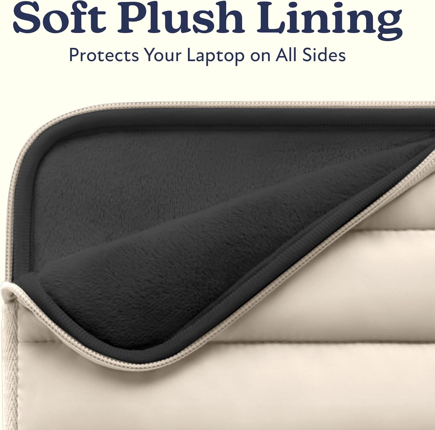 VANDEL Puffy Laptop Sleeve for 15-16 Inch MacBook Pro – Unisex Computer Case