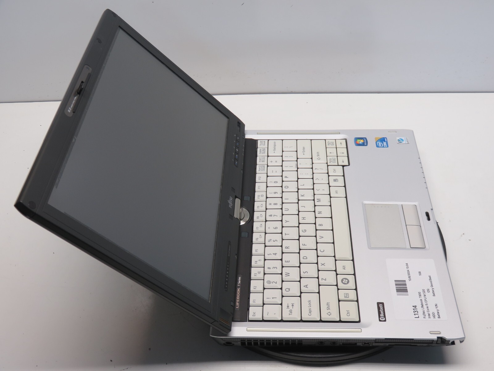 Fujitsu Lifebook T900 Intel Core i5 CPU M 520 2.40GHz 1GB NO HDD No Batt