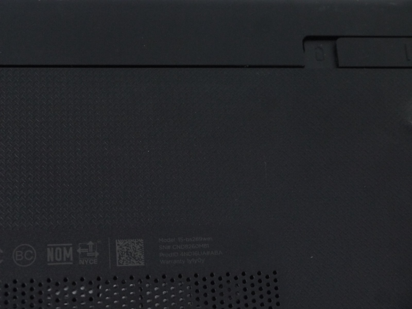 HP 15-bs289wm 15.6″ Laptop – Pentium Silver N5000 / 4GB / 1TB HDD / Win11