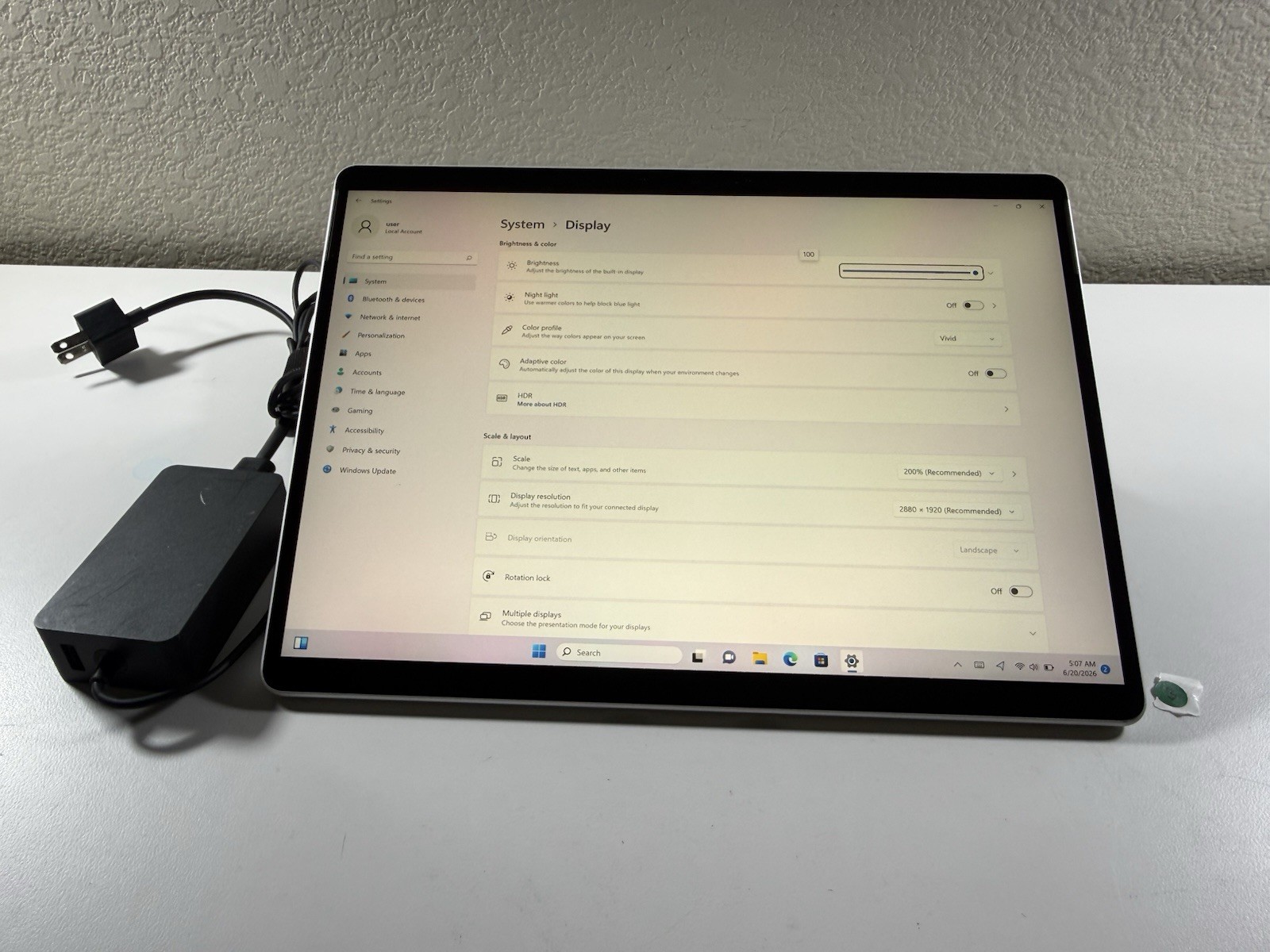 Microsoft Surface Pro 8 (1982) i5-1145G7 – 16GB RAM – 256GB 120Hz – Win 11 Pro
