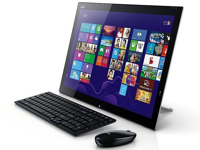 SONY VAIO Tap 21 21.5″ Touchscreen Laptop Desktop All-in-One Computer SVT2122SBJ