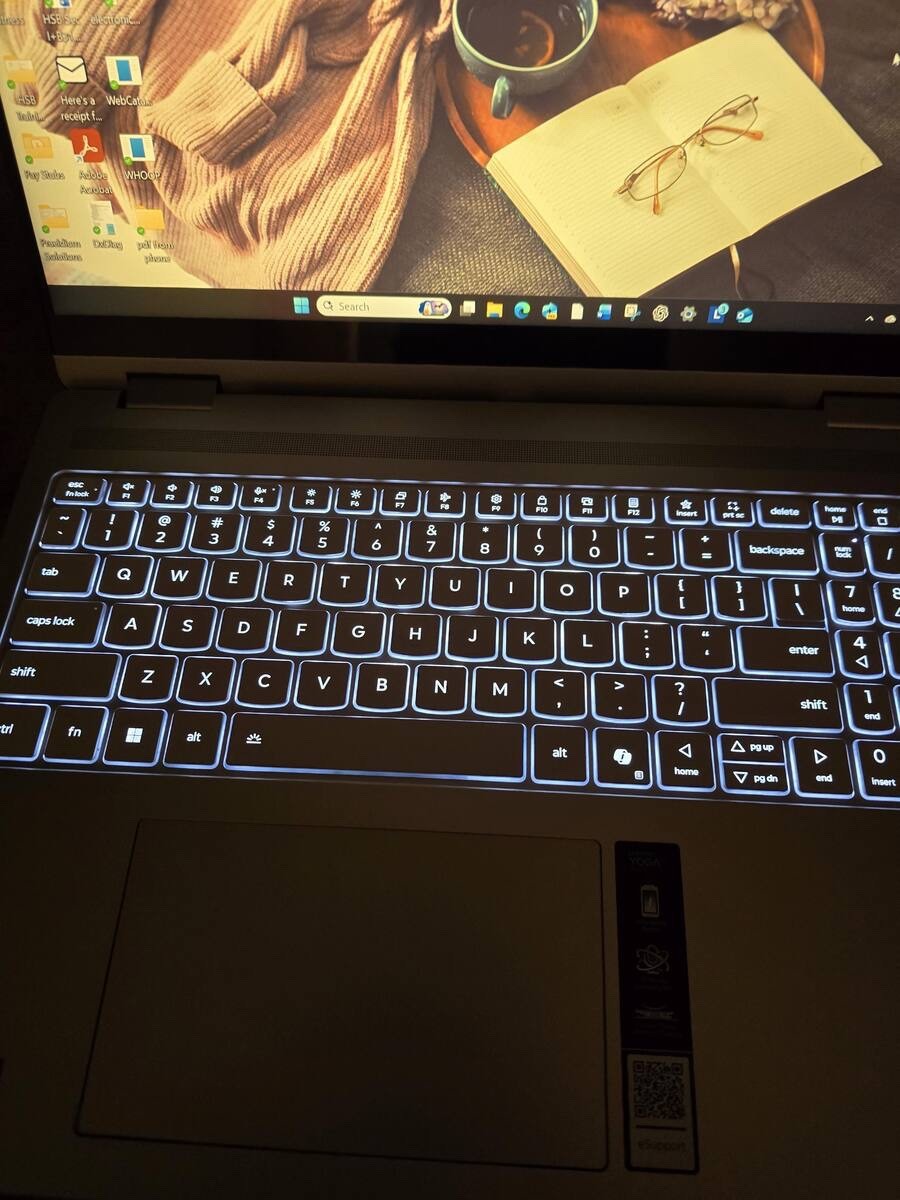 Lenovo Yoga 7-16 AMD Ryzen AI 7 350 16GB RAM 1TB SSD – Seashell 1 Year Warranty