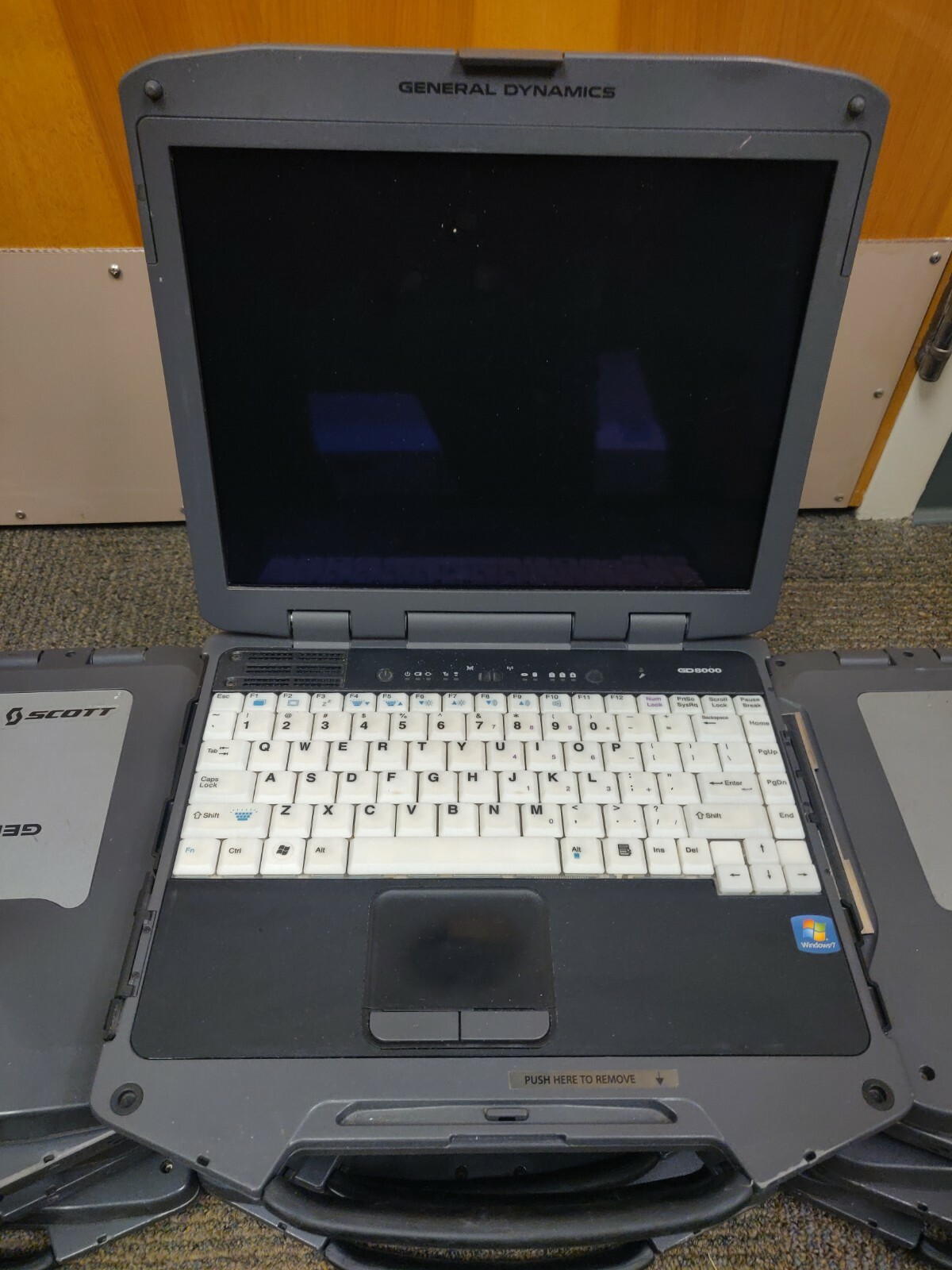 SET OF 14 ITRONIX GD8000 1.86GHZ TOUGHBOOK LAPTOP RUGGED GENERAL DYNAMICS PARTS
