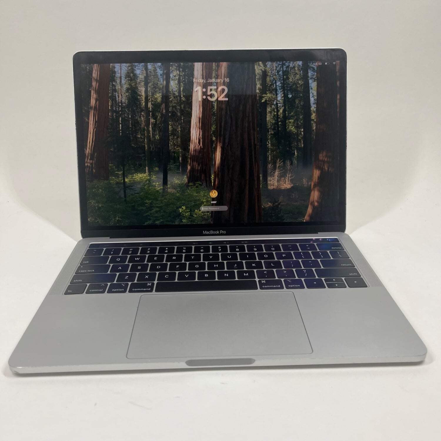 Broken 2018 Apple MacBook Pro 13.3″ i5 2.3GHz 8GB RAM 512GB SSD A1989 Bad Batt
