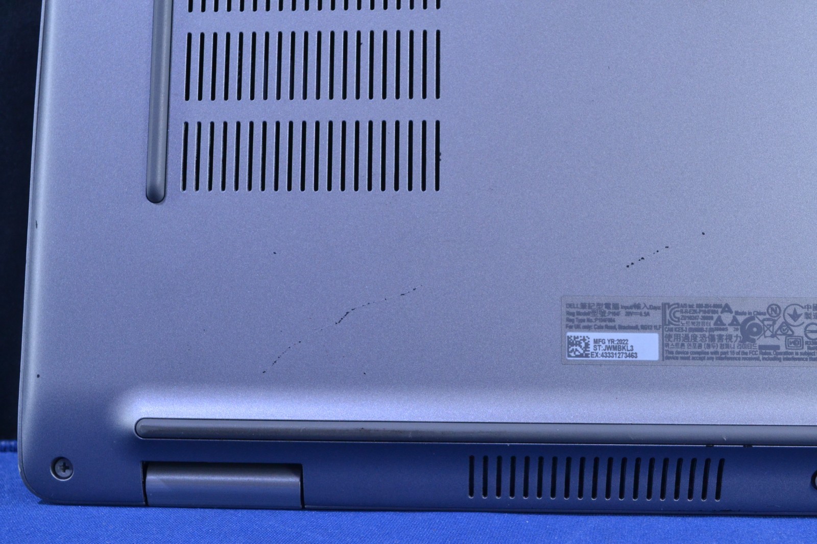 Dell Precision 3561 i7-11850H/NVIDIA T100/16GB/512GB/ Win 11/ No Batt. (J061201)