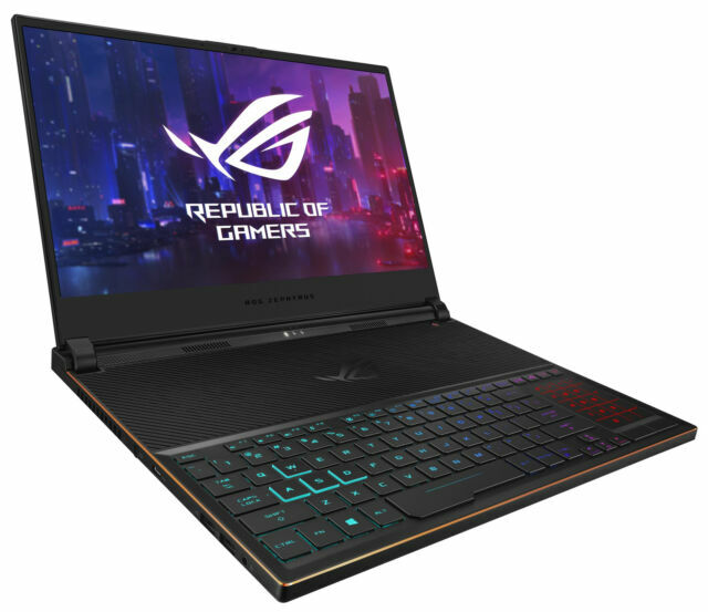 ROG Zephyrus S GX531GX 15.6″ (512GB SSD, Intel Core i7 8th Gen., 3.90 GHz, 16GB)