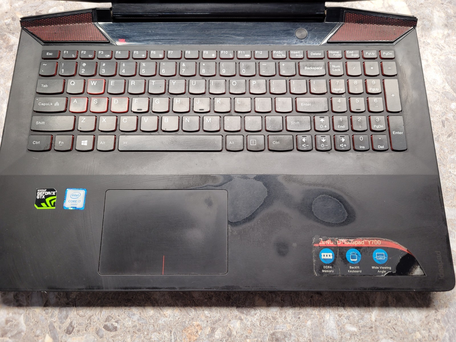 Lenovo IdeaPad Y700 Touch -15ISK 15.6” i7-6700HQ 8GB RAM 256GB SSD GTX 960M 4GB