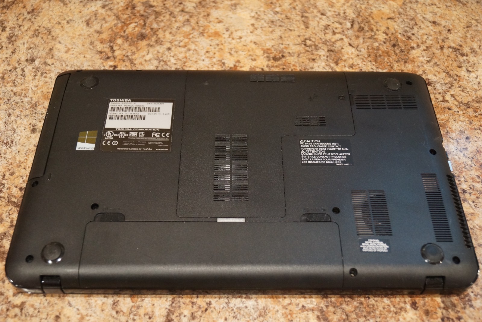 Active 22H2 WIN10 PRO Toshiba L55D-S5117 AMD A8@1.90GHz, 4GB RAM 500GB HDD