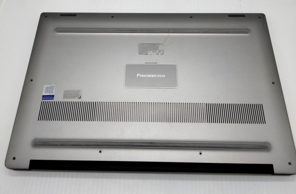 Dell Precision 5540 i7-9850H boots to bios No RAM No SSD laptop