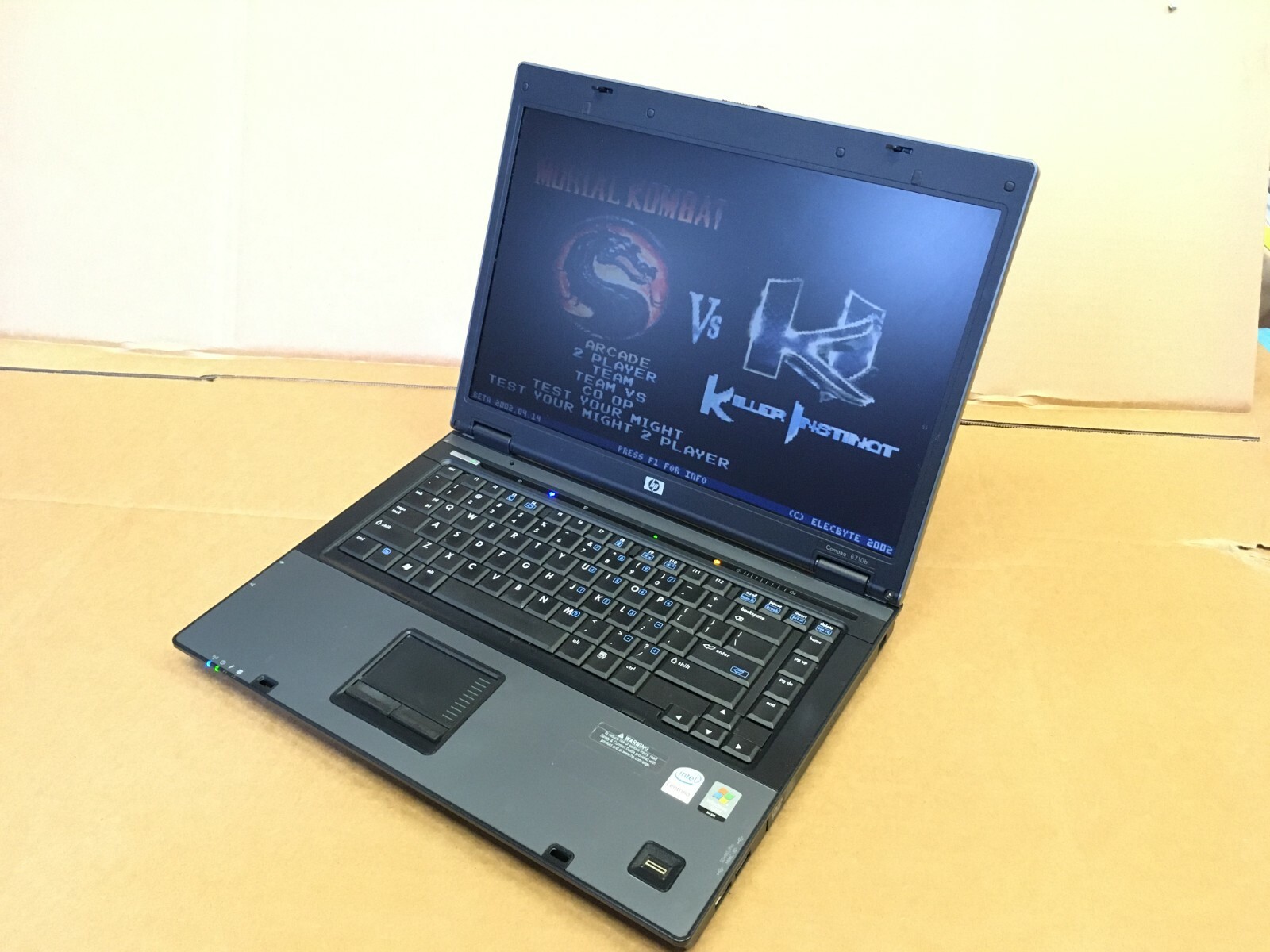 HP Compaq 6710b 15.4″ Laptop 2.0GHz 2GB 80GB HDD DVD WIFI LAN S-VIDEO WINDOWS XP
