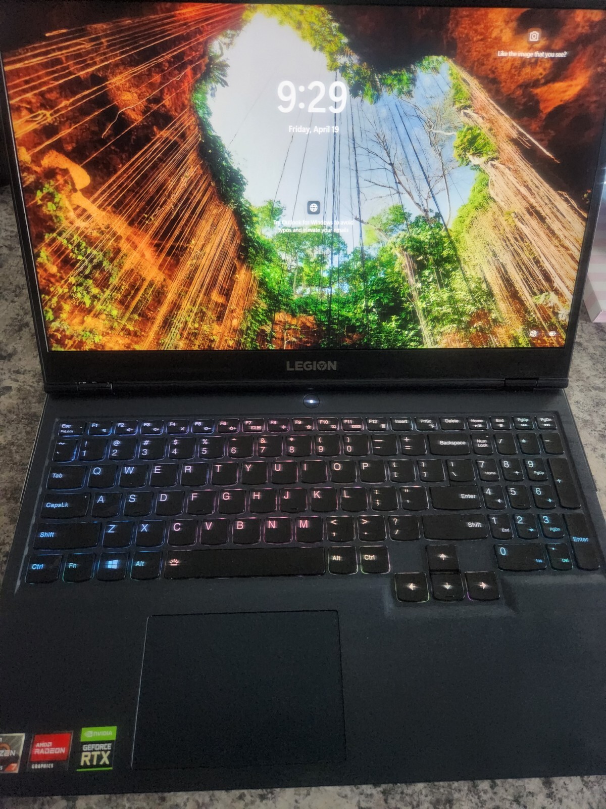 Lenovo Legion 5 15ACH6 15.6″ Ryzen 7 5800H 3.2Ghz 16GB RAM 512GB SSD RTX 3050Ti