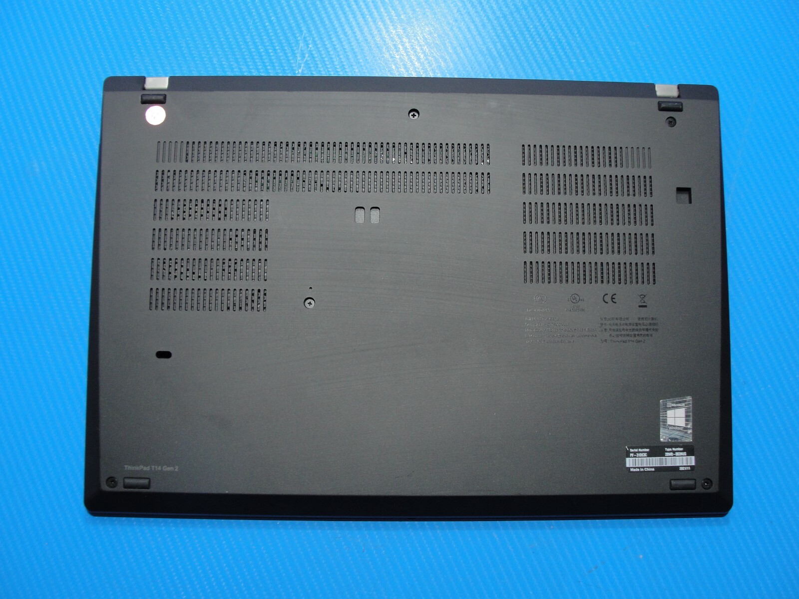 Lenovo ThinkPad T14 Gen 2i 15.6” Intel Core i7-1185G7 3GHz 16GB 512GB Reset SSD