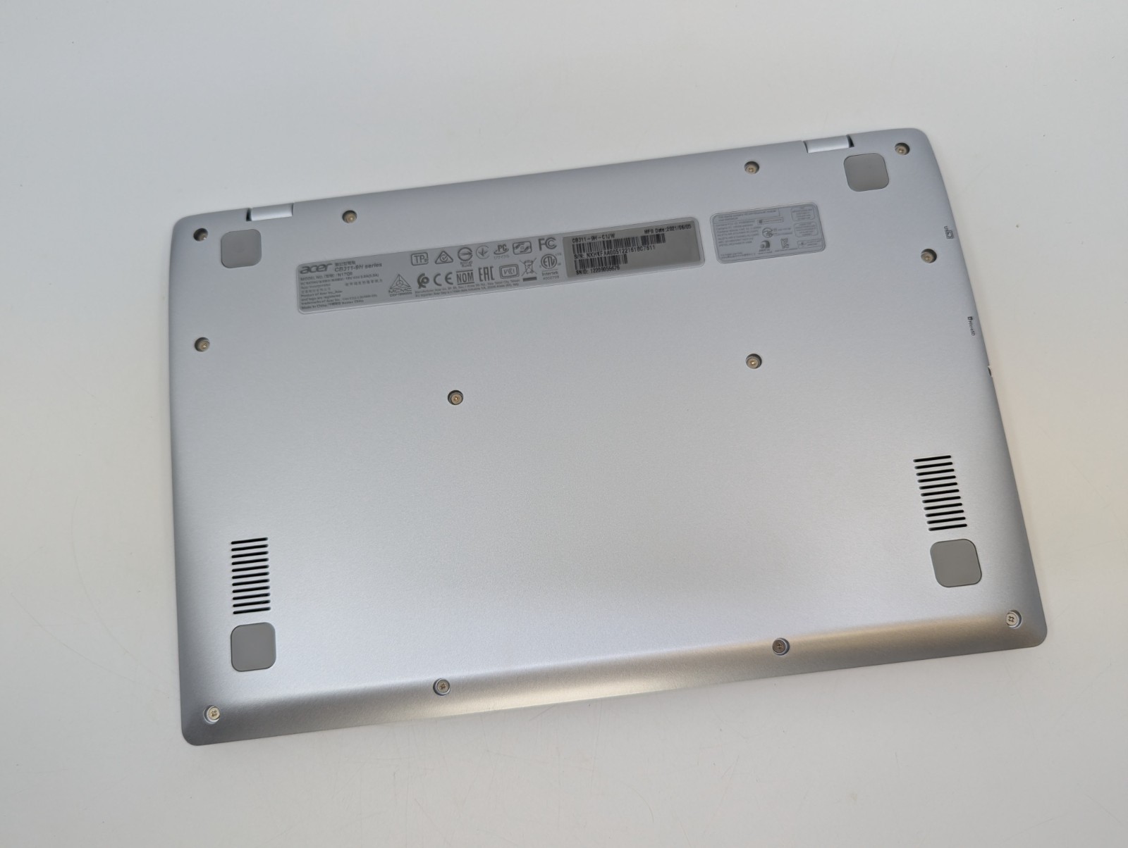 Acer Chromebook CB311-9H Series Model #N17Q8 (Silver)