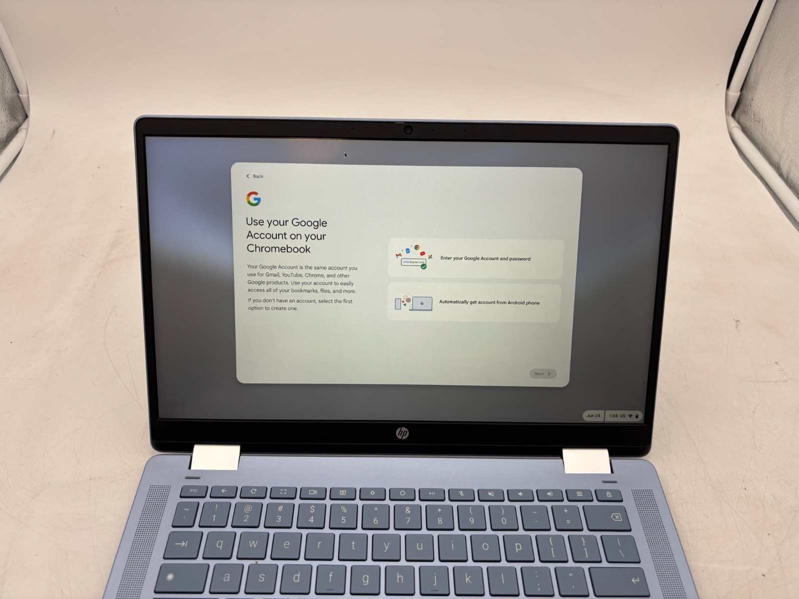 HP Chromebook x360 14b-cd0130wm 14″ 64 GB eMMC 4 GB RAM Intel N100 ChromeOS