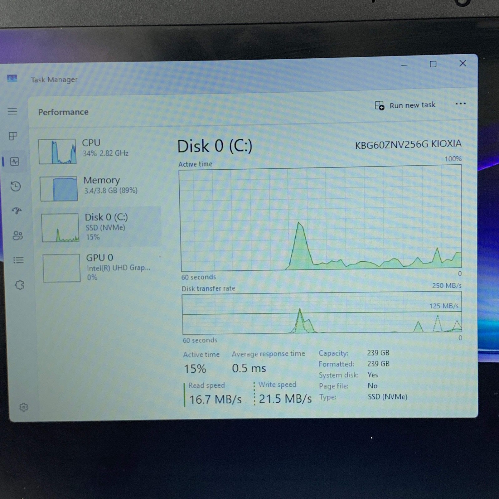 HP Laptop CN0512NR 17.3″ Celeron N4500 1.1GHz 4GB RAM 256GB SSD